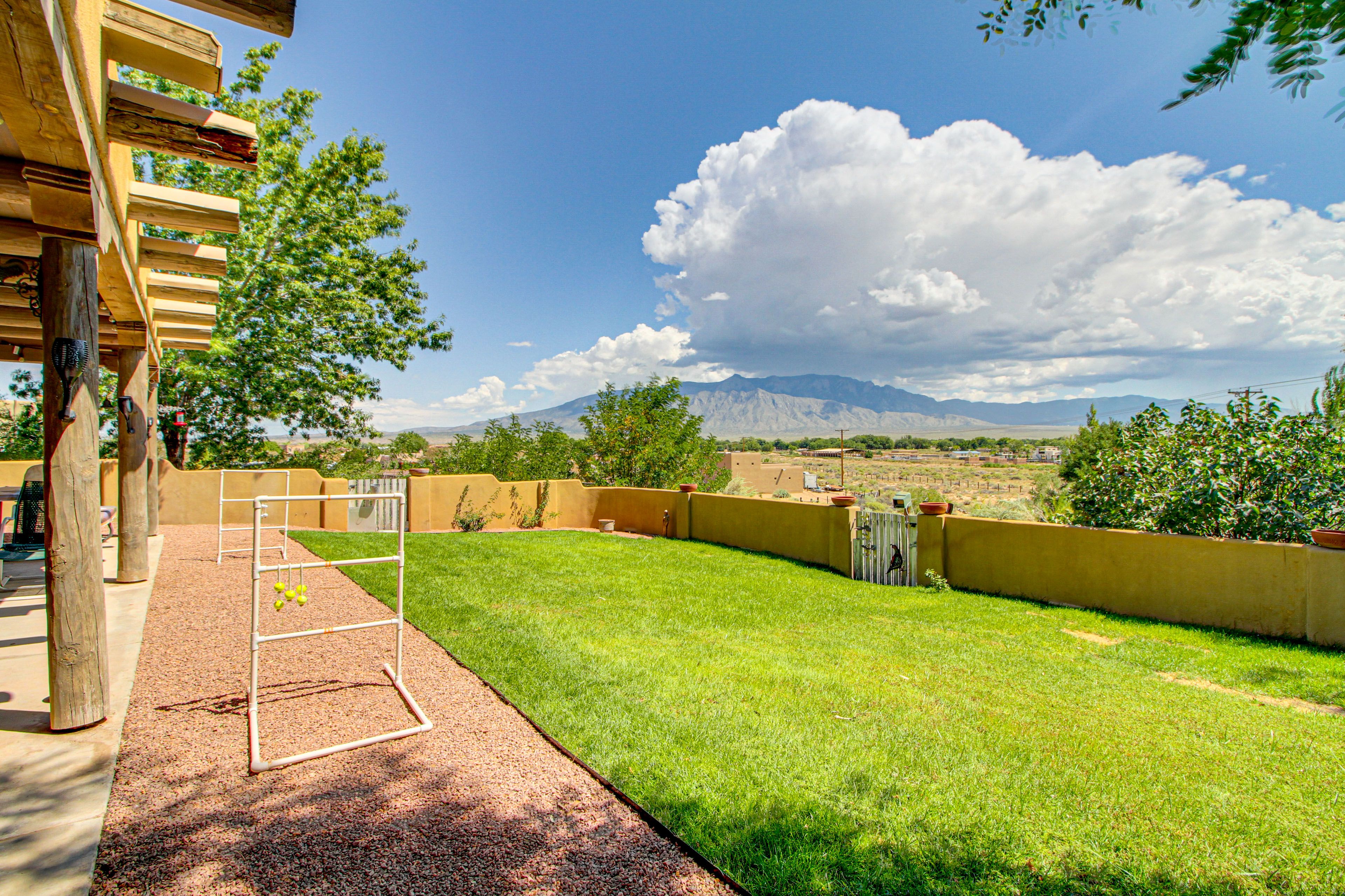 Private Backyard | Mountain Views