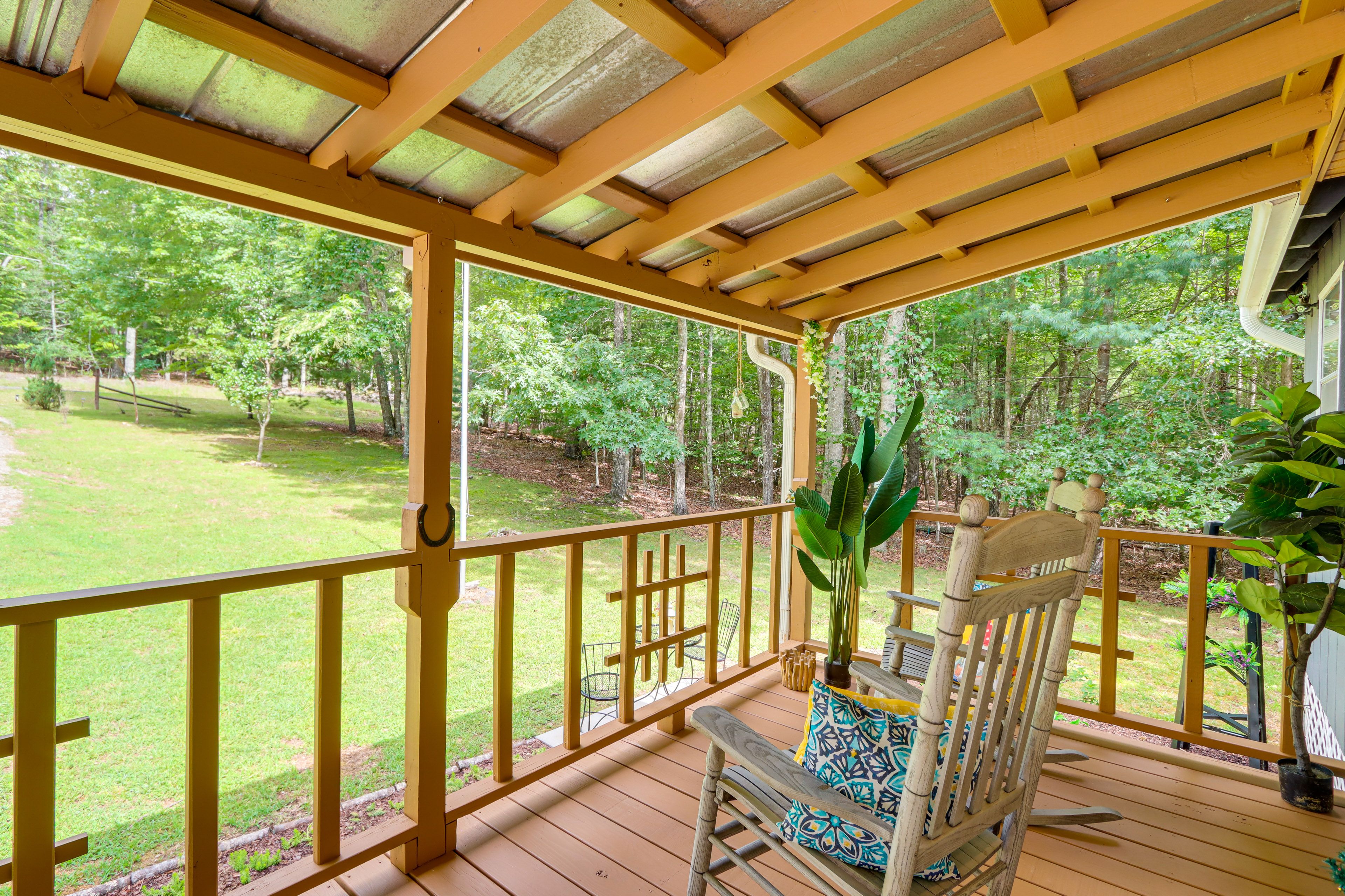 House Exterior | Covered Porch w/ Seating