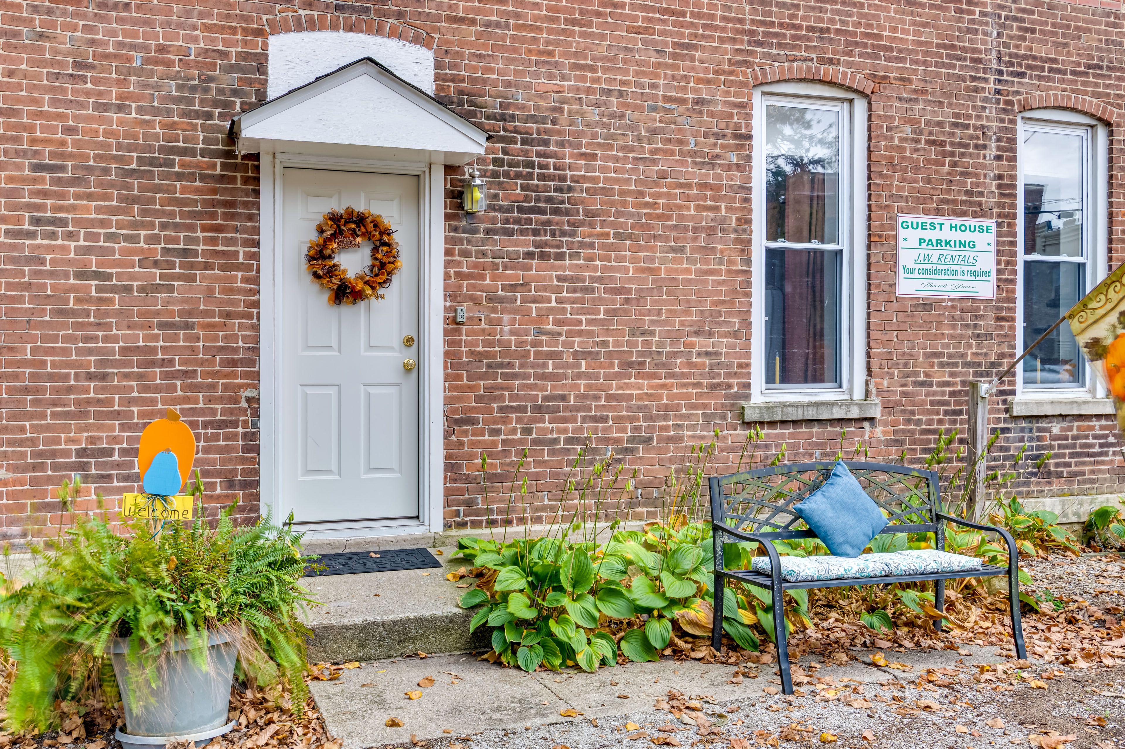 Small Private Patio | Shared Grill