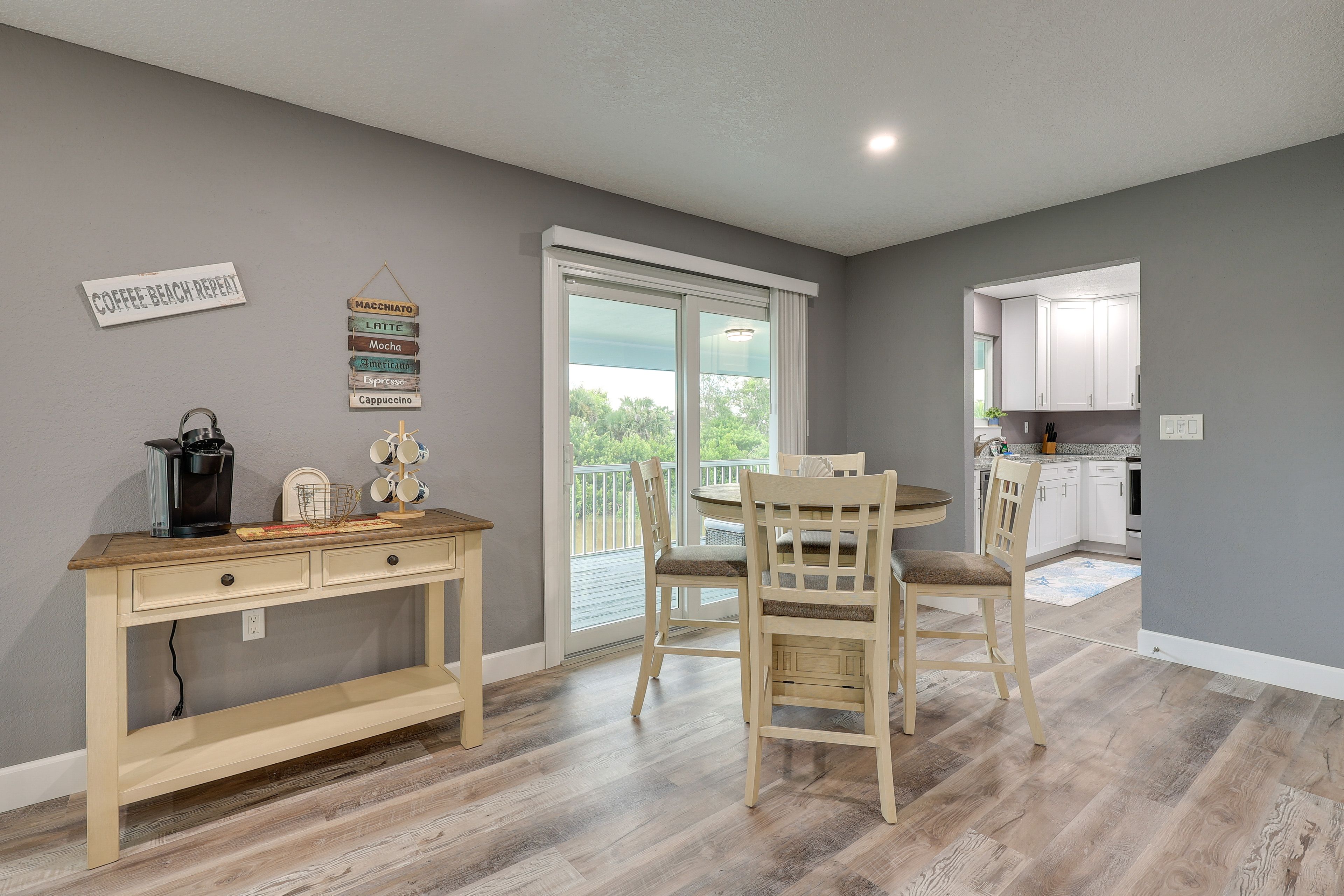 Dining Area | 2nd Floor | Keurig Coffee Maker