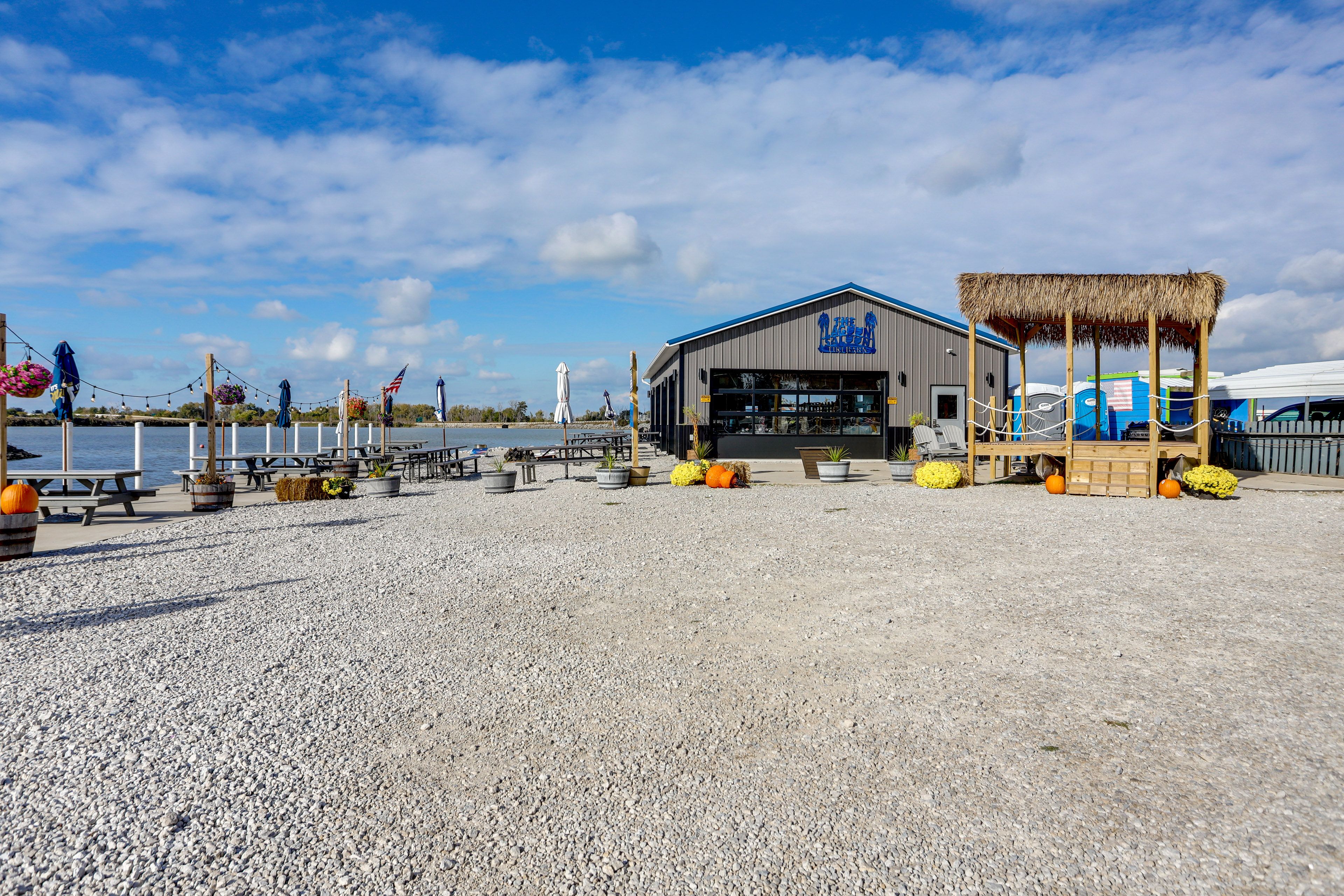 Walk or Boat to Lagoon Saloon