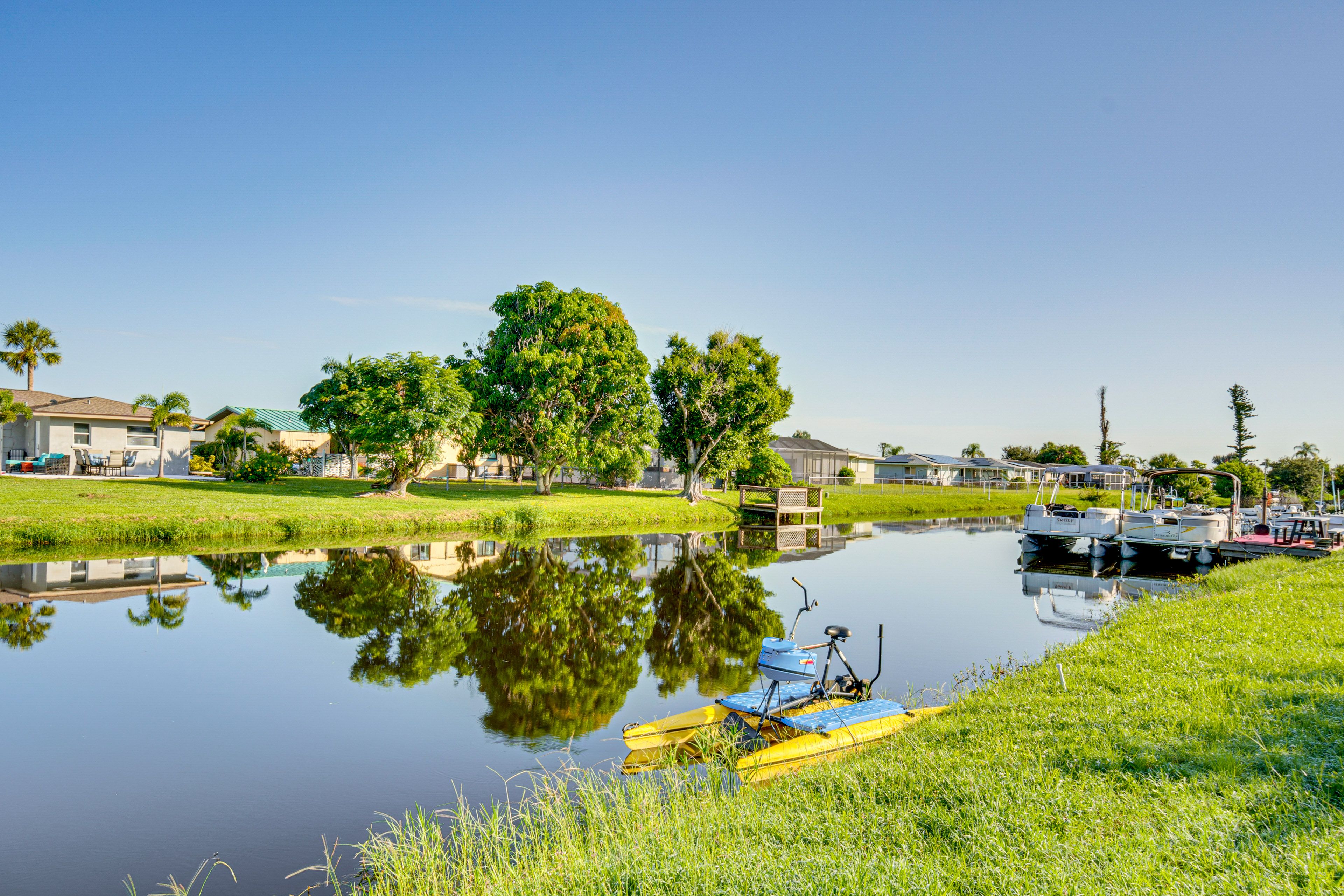 Canal-Front Property | On-Site Fishing