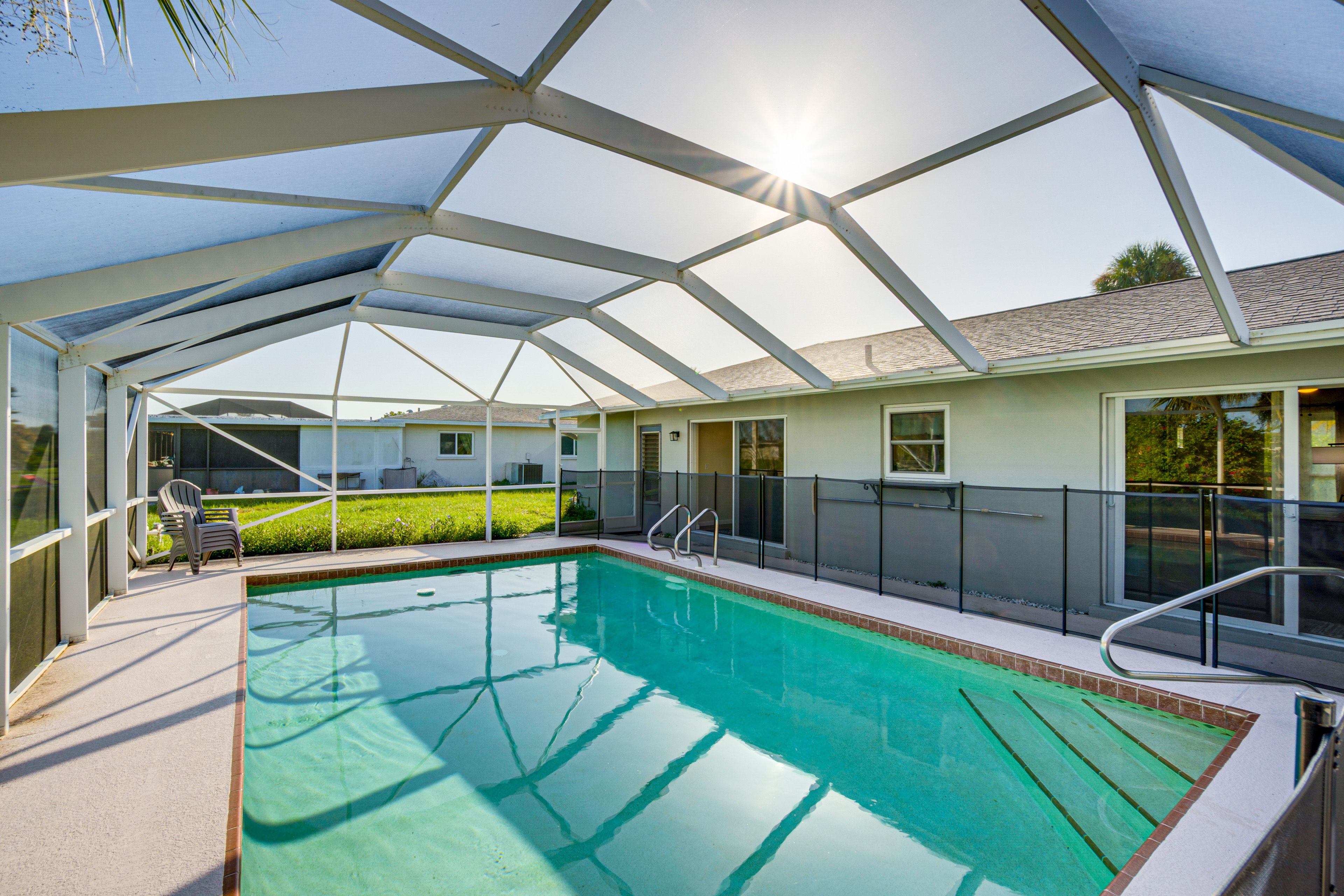 Rotonda West Vacation Rental | 3BR | 2BA | 1,700 Sq Ft | 1 Step to Enter