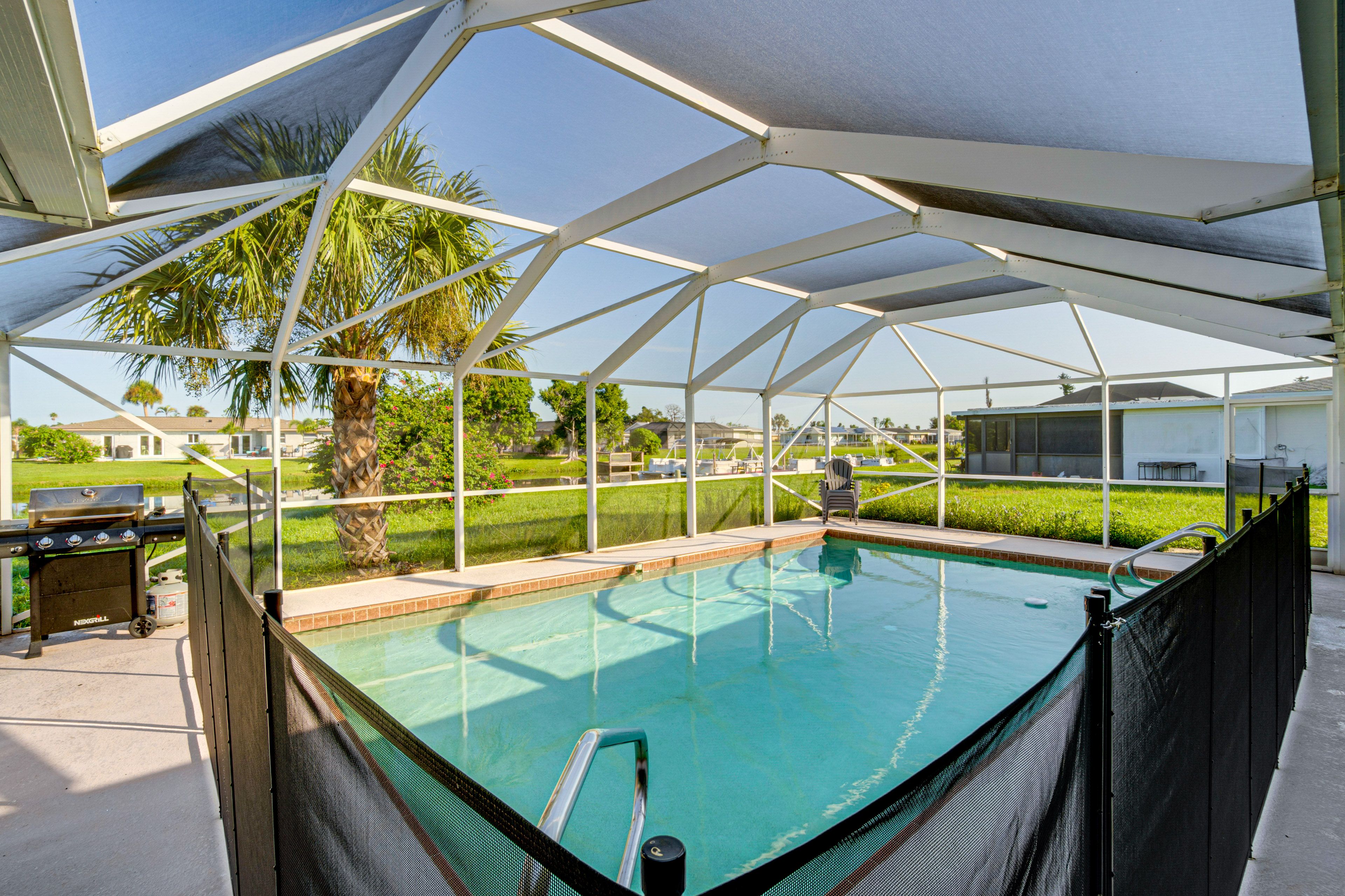 Lanai | Pool | Optional Pool Heat Fee | Safety Fence