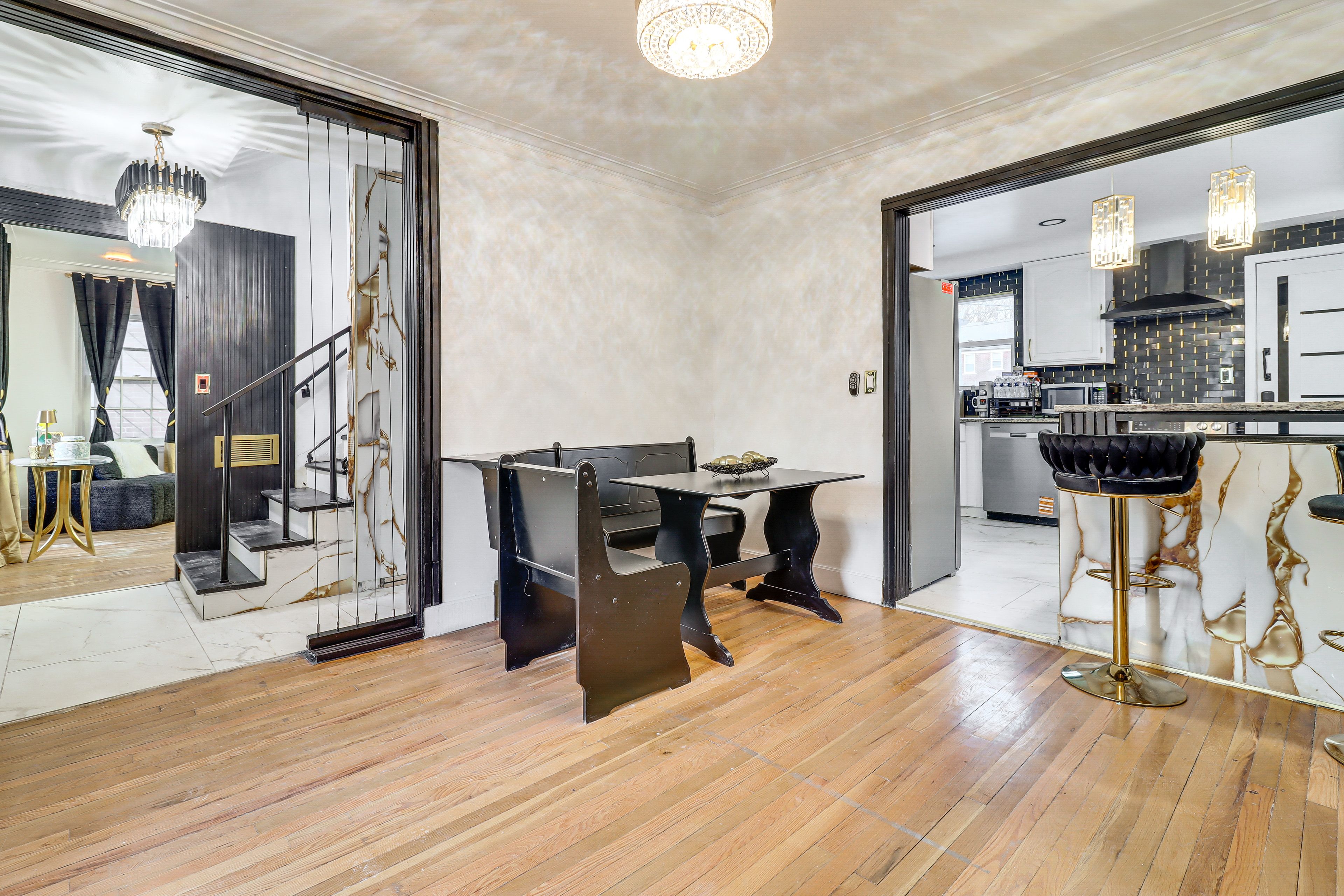 Dining Room | Dishes & Flatware Provided | 1st Floor