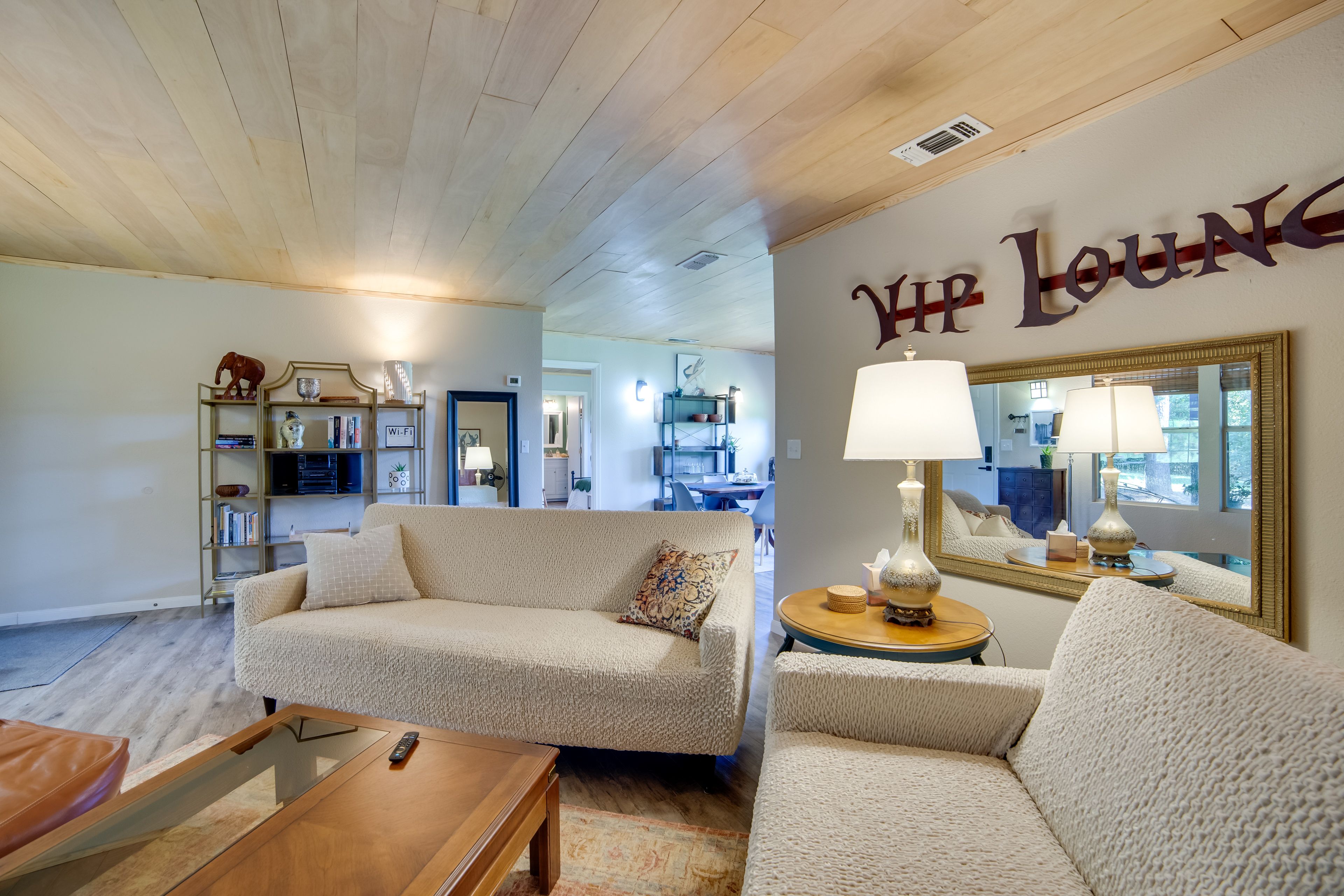 Living Room | Fireplace | Smart TV