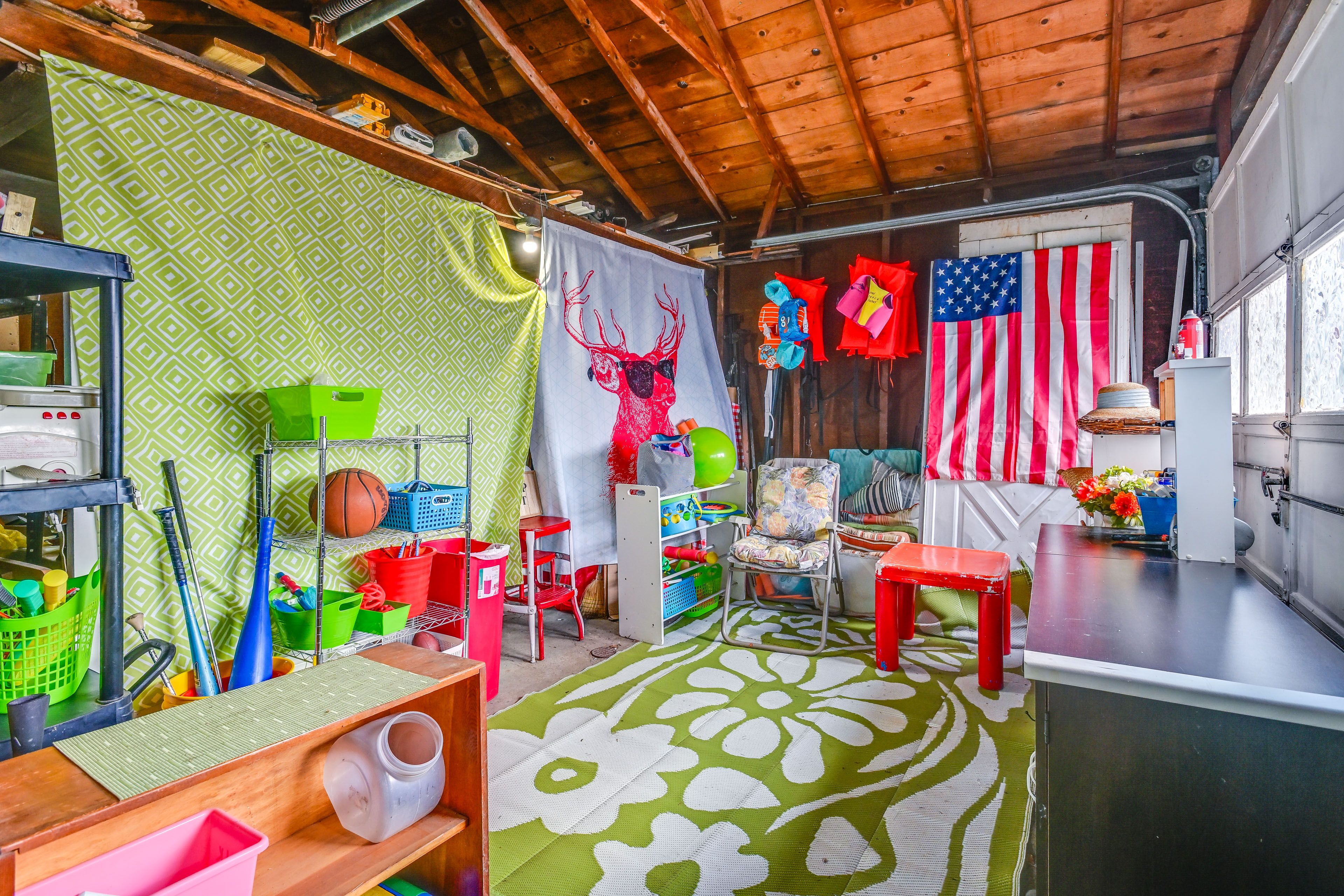 Storage Room | Beach & Lake Gear | Main Level