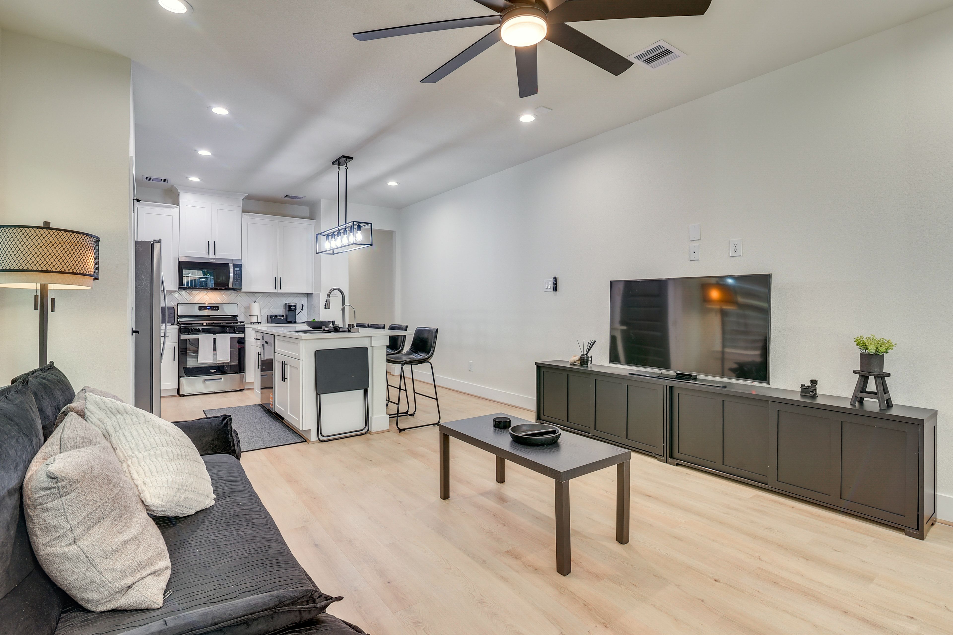 Living Room | Smart TV | Queen Sleeper Sofa | 1st Floor