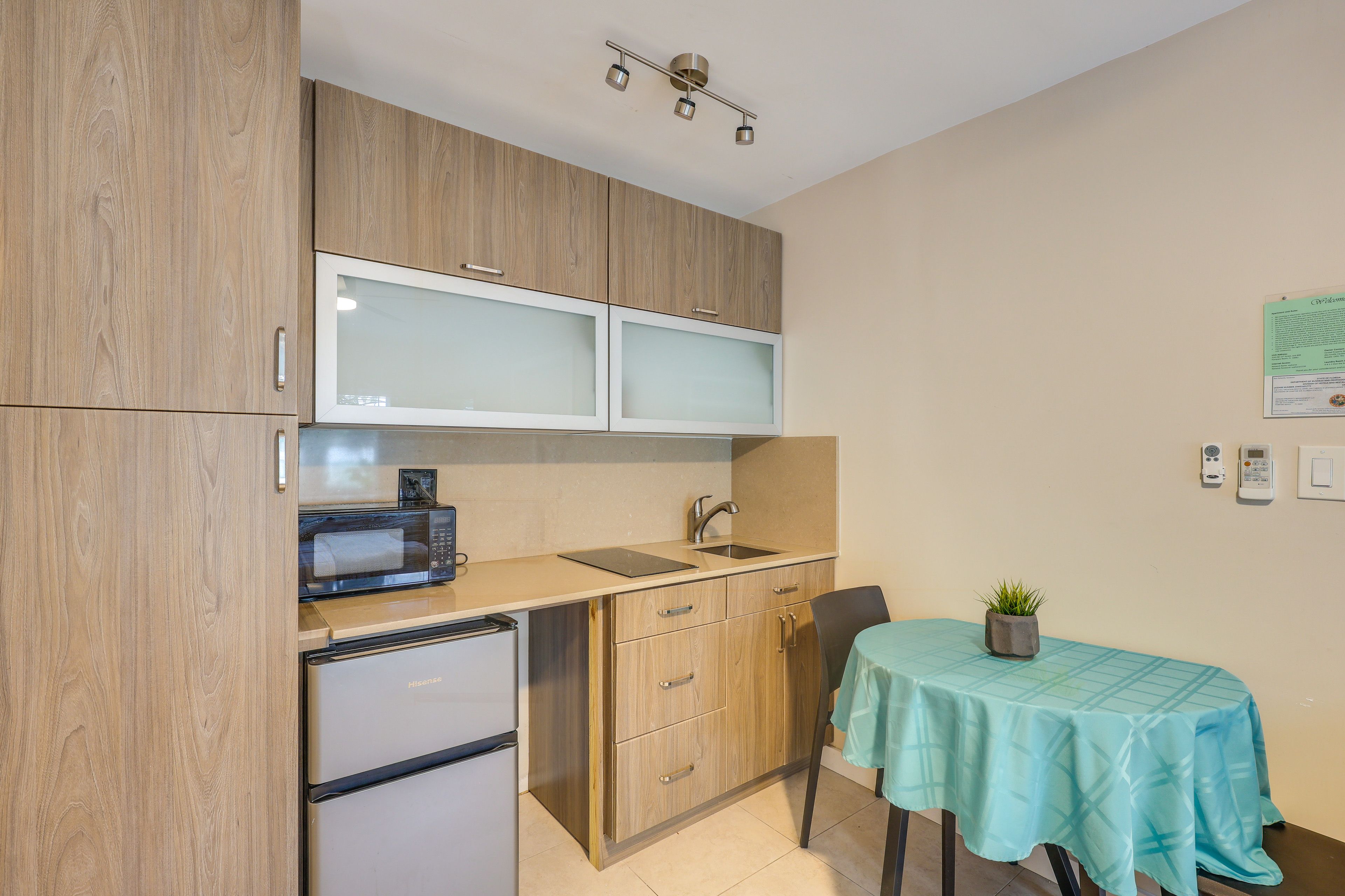 Kitchenette | Drip Coffee Maker | Microwave