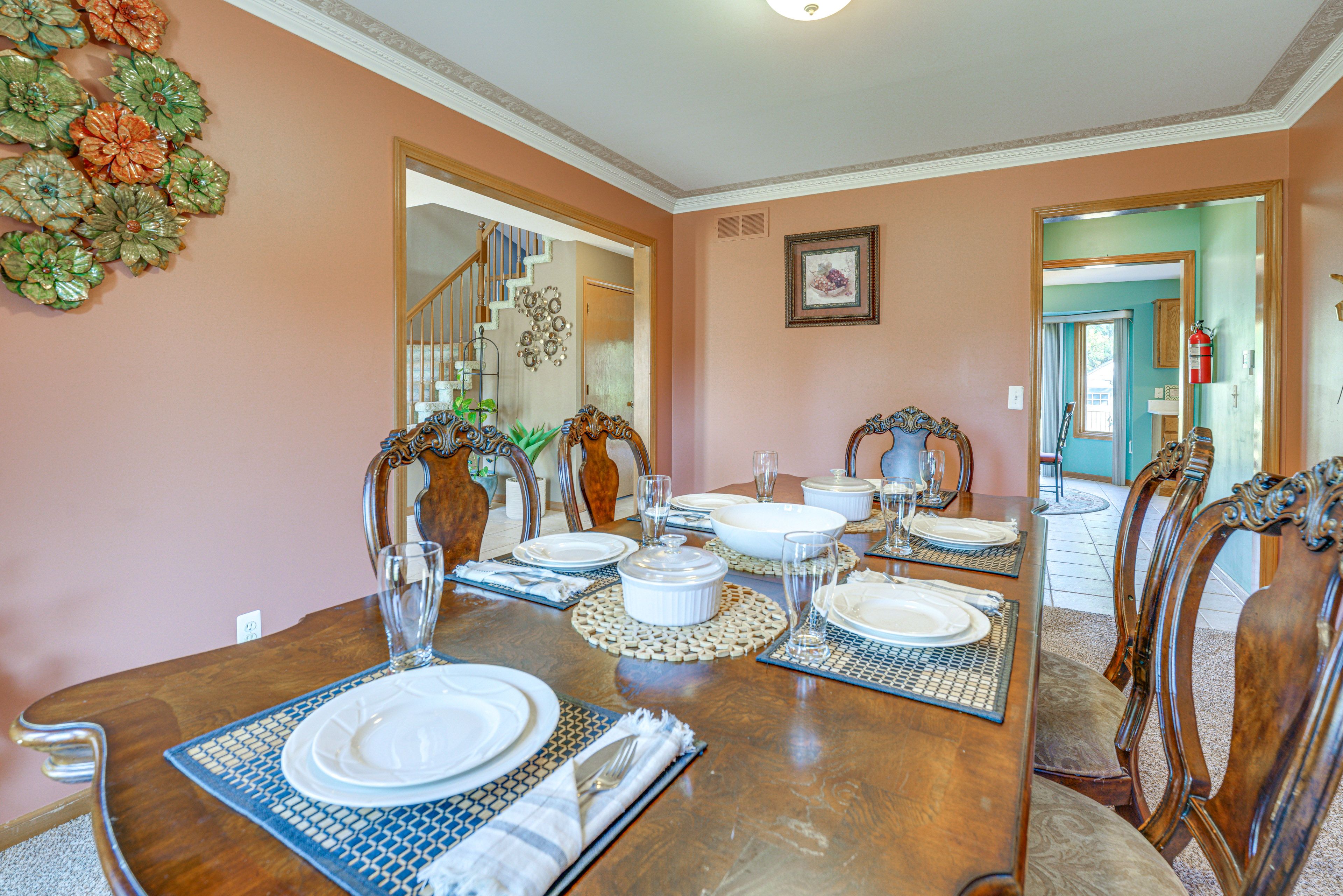 Formal Dining Room | 1st Floor | Dishware/Flatware