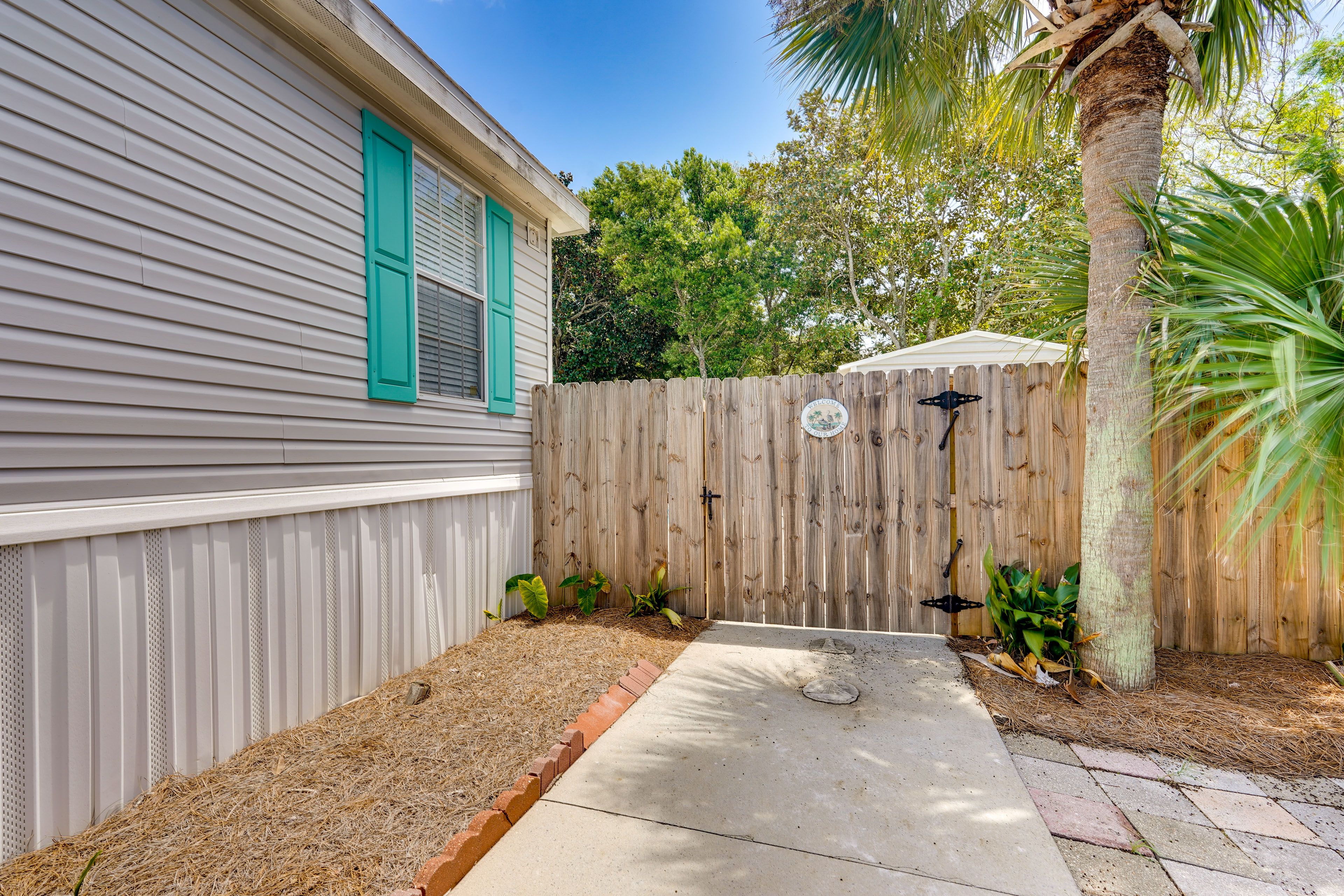 Gate to Backyard
