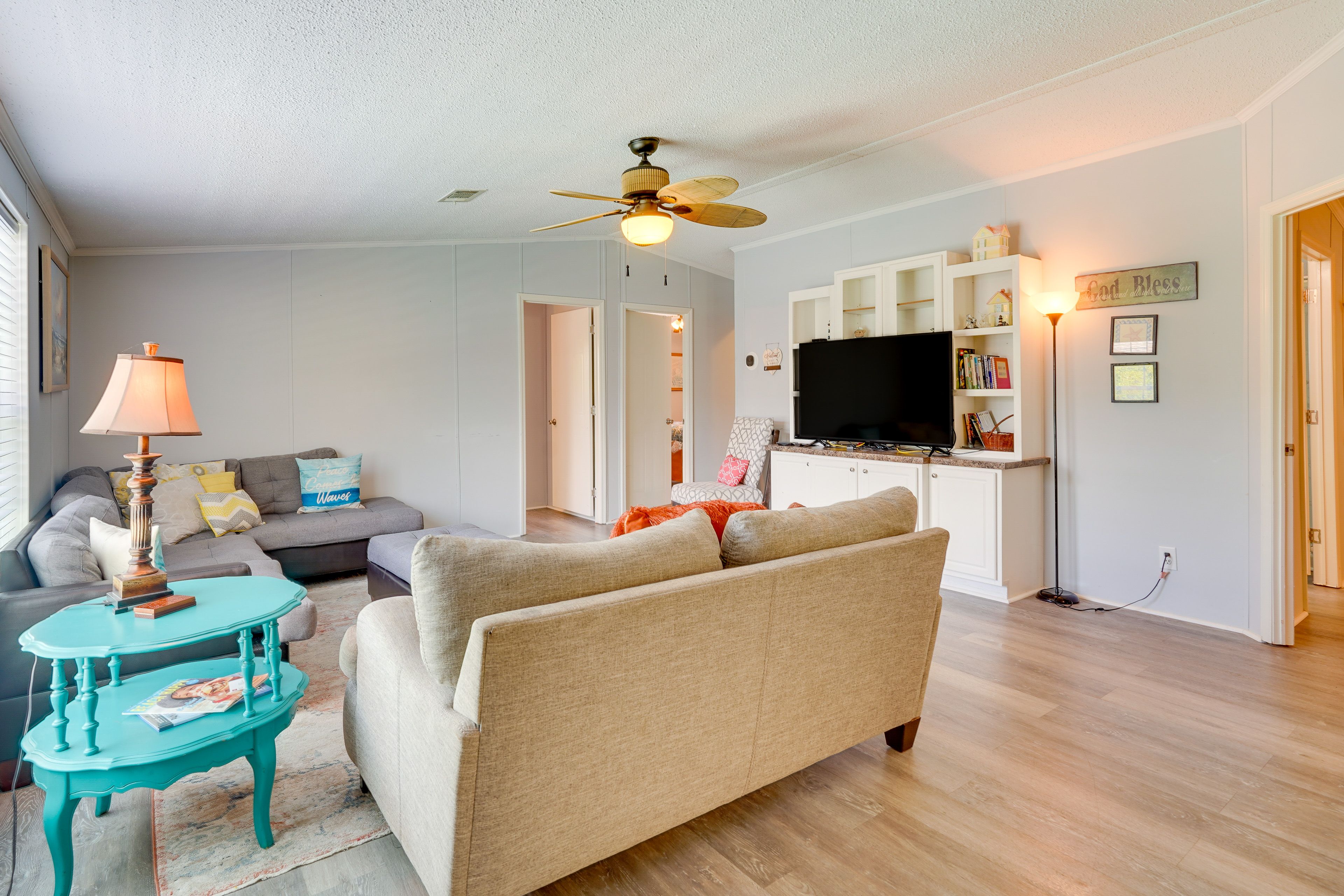 Living Room | Smart TV | Single-Story Home