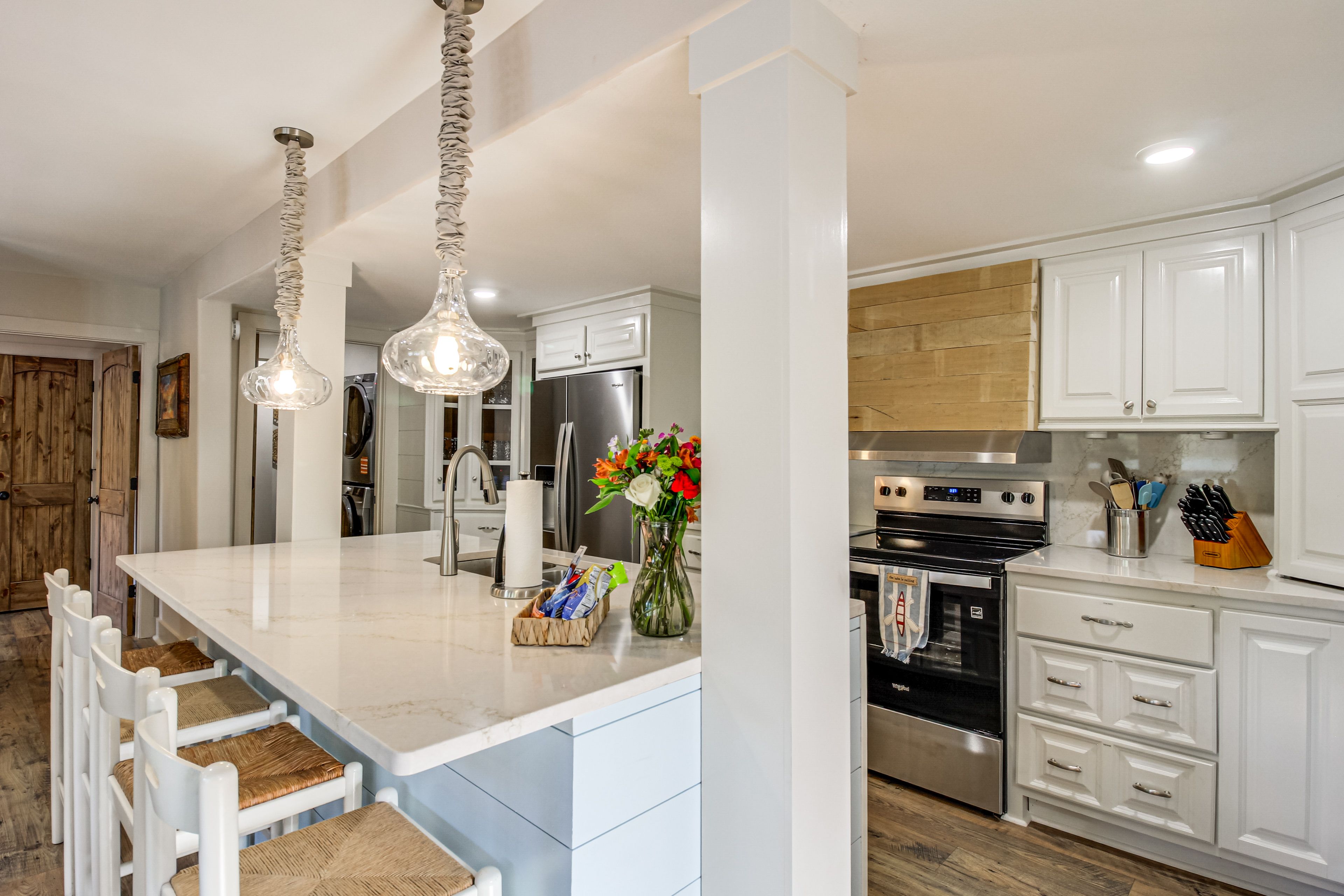 Property Interior | Wine Cooler | Drip & Keurig Coffee Makers