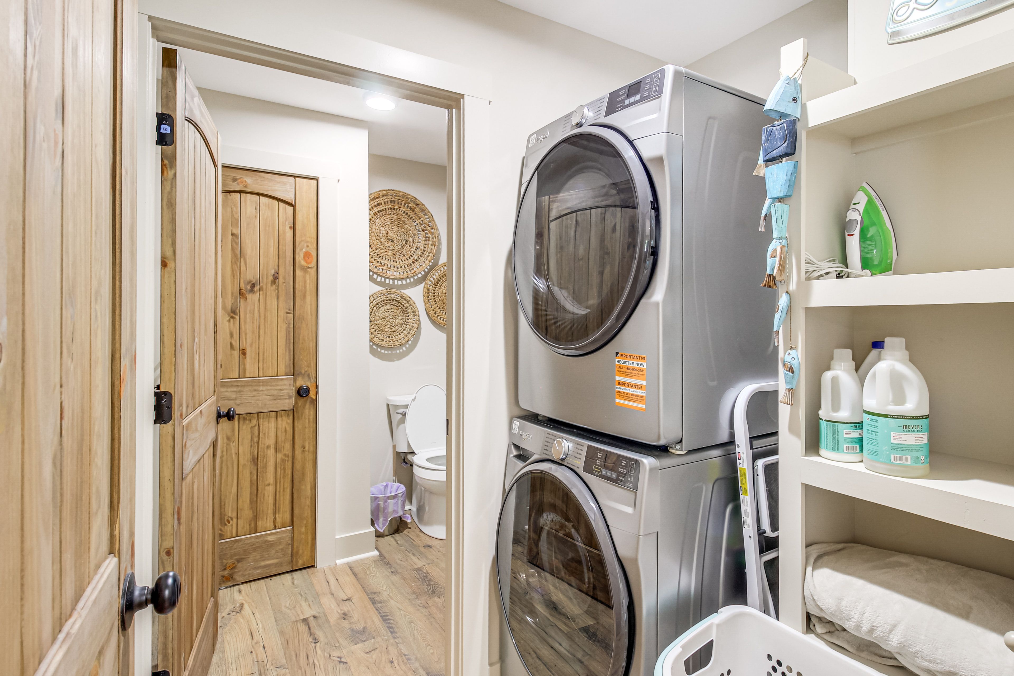 Laundry Room | 1st Floor | Iron/Board