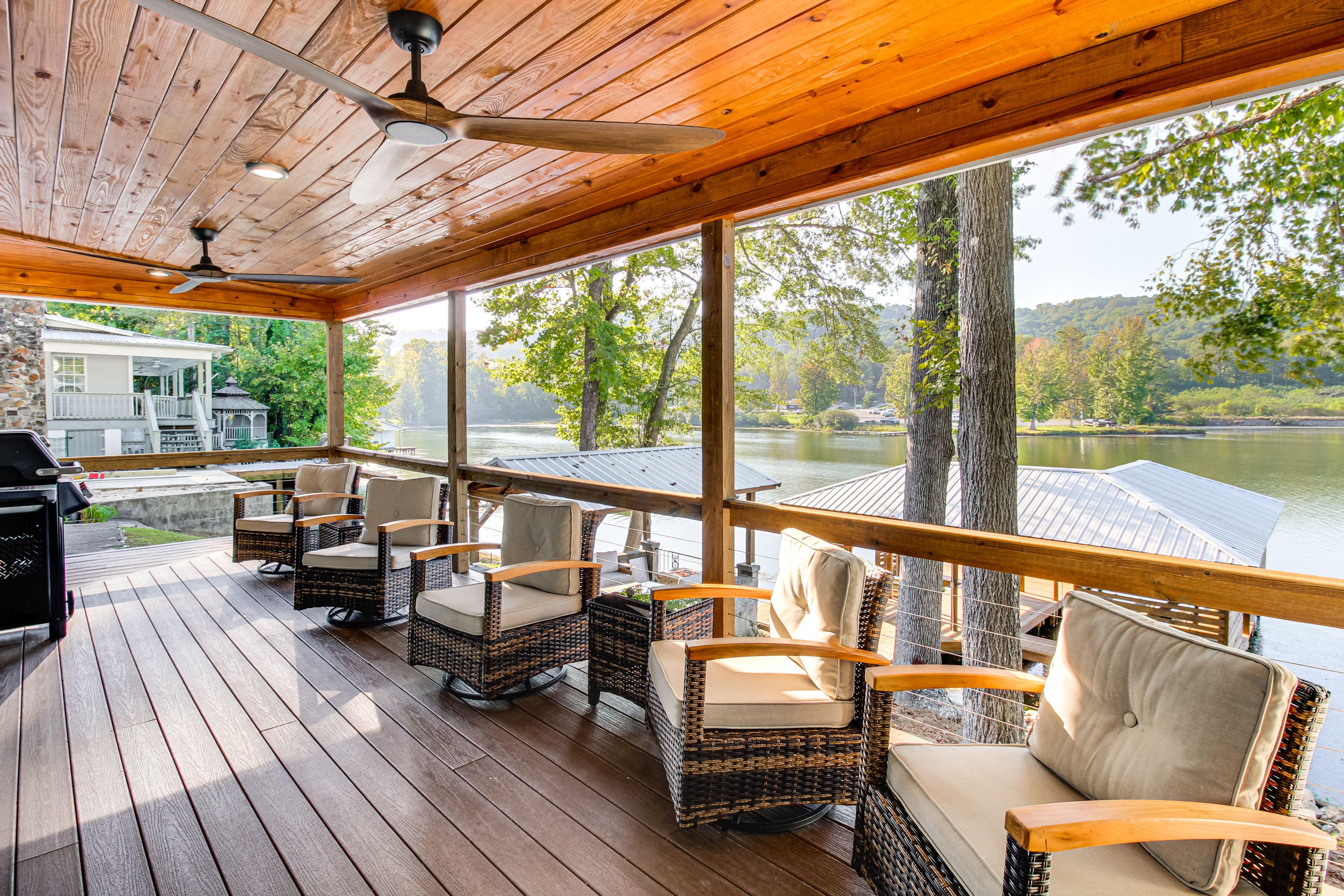 Covered Deck | Gas Grill (Propane Provided)