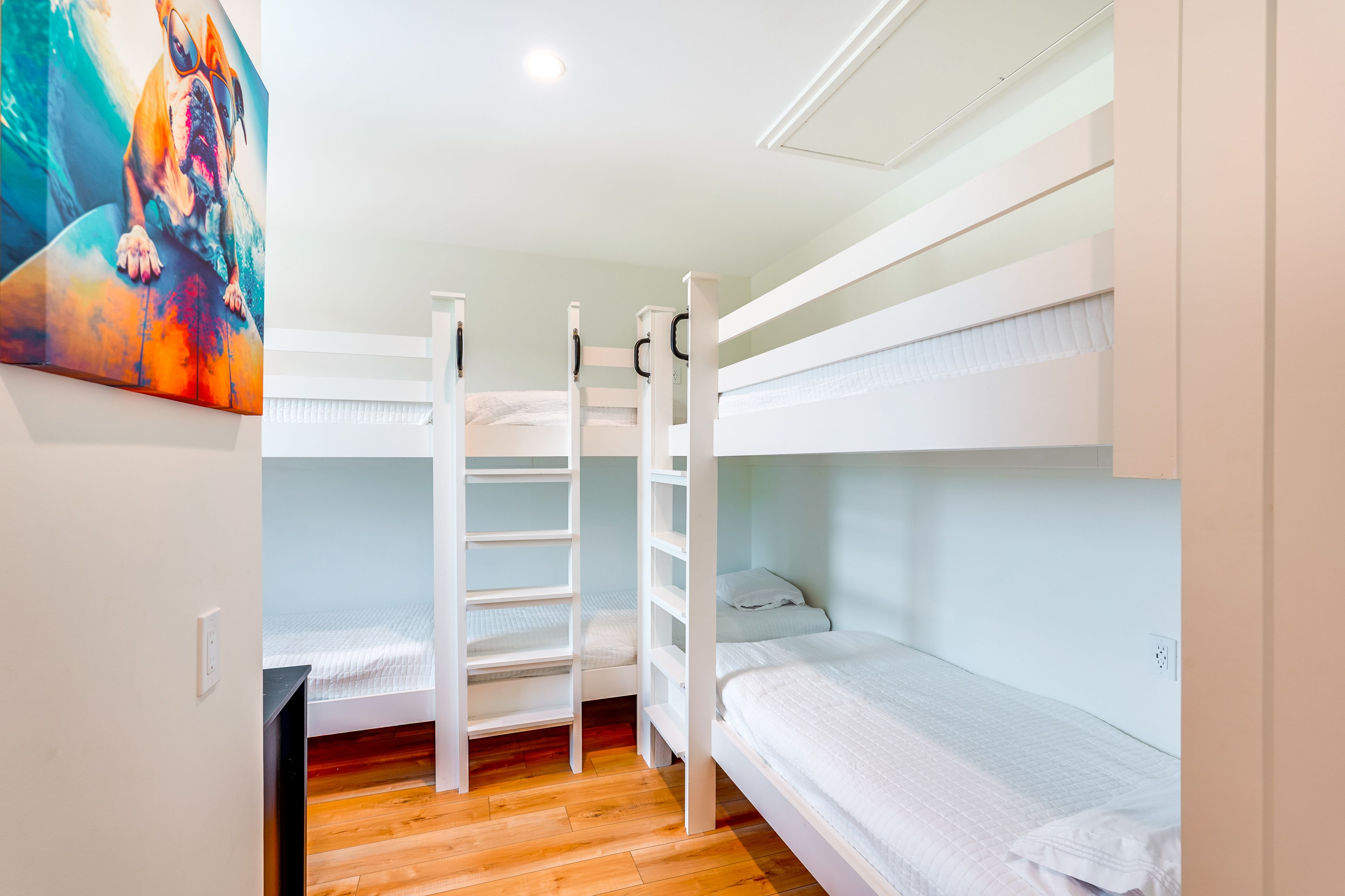 Bedroom 2 | 2nd Floor | 3 Twin Bunk Beds | Smart TV