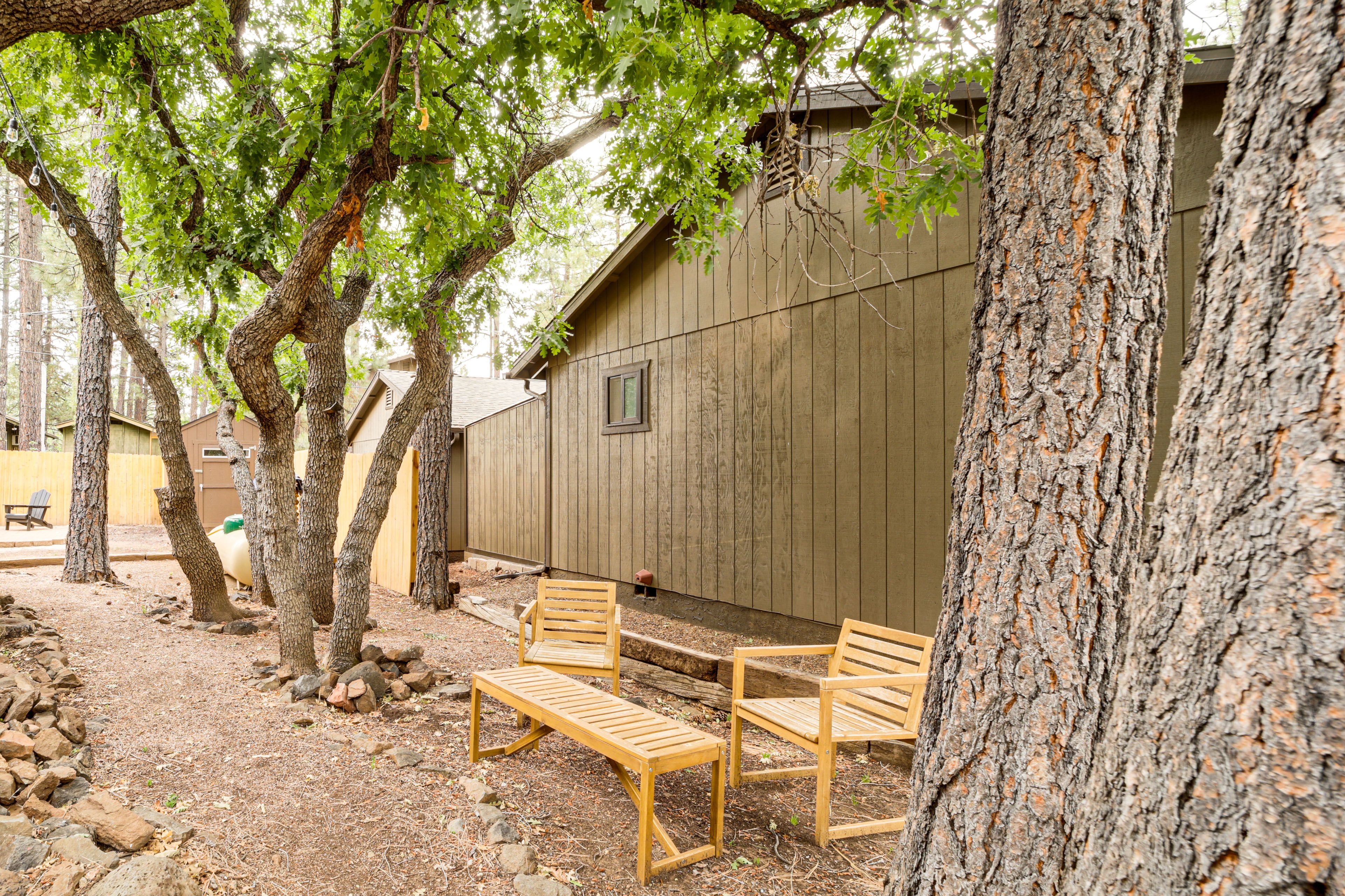 Private Backyard Area