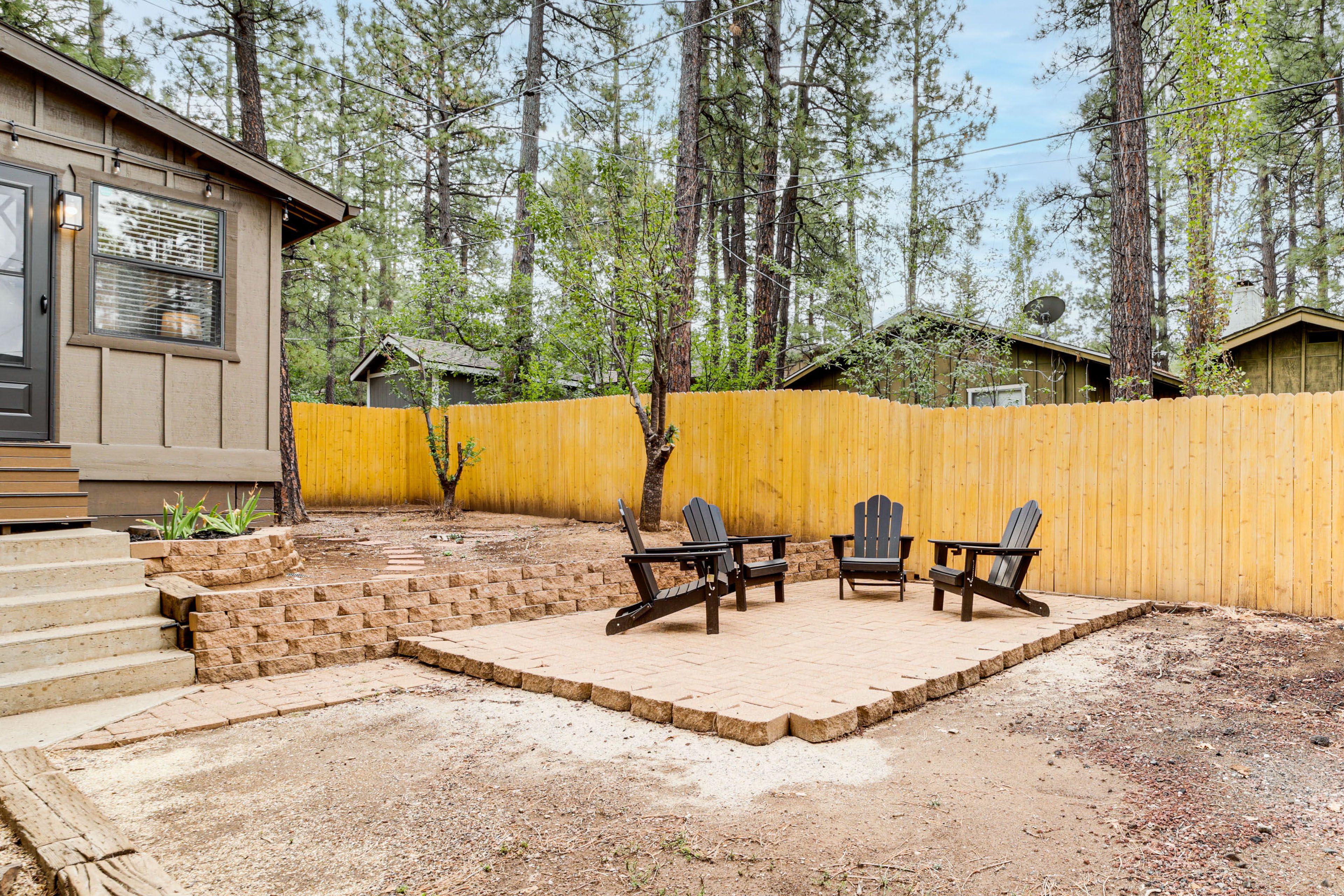 Private Backyard Area