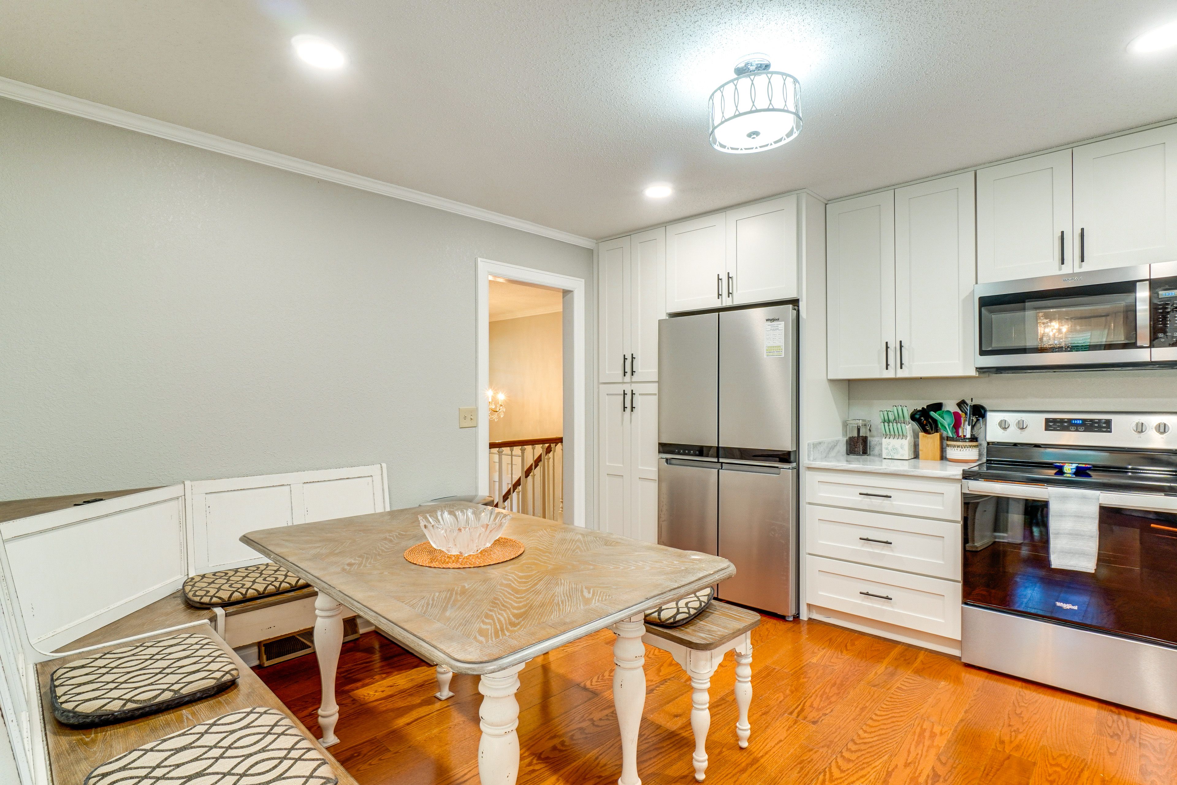 Multiple Dining Spaces | Well-Equipped Kitchen