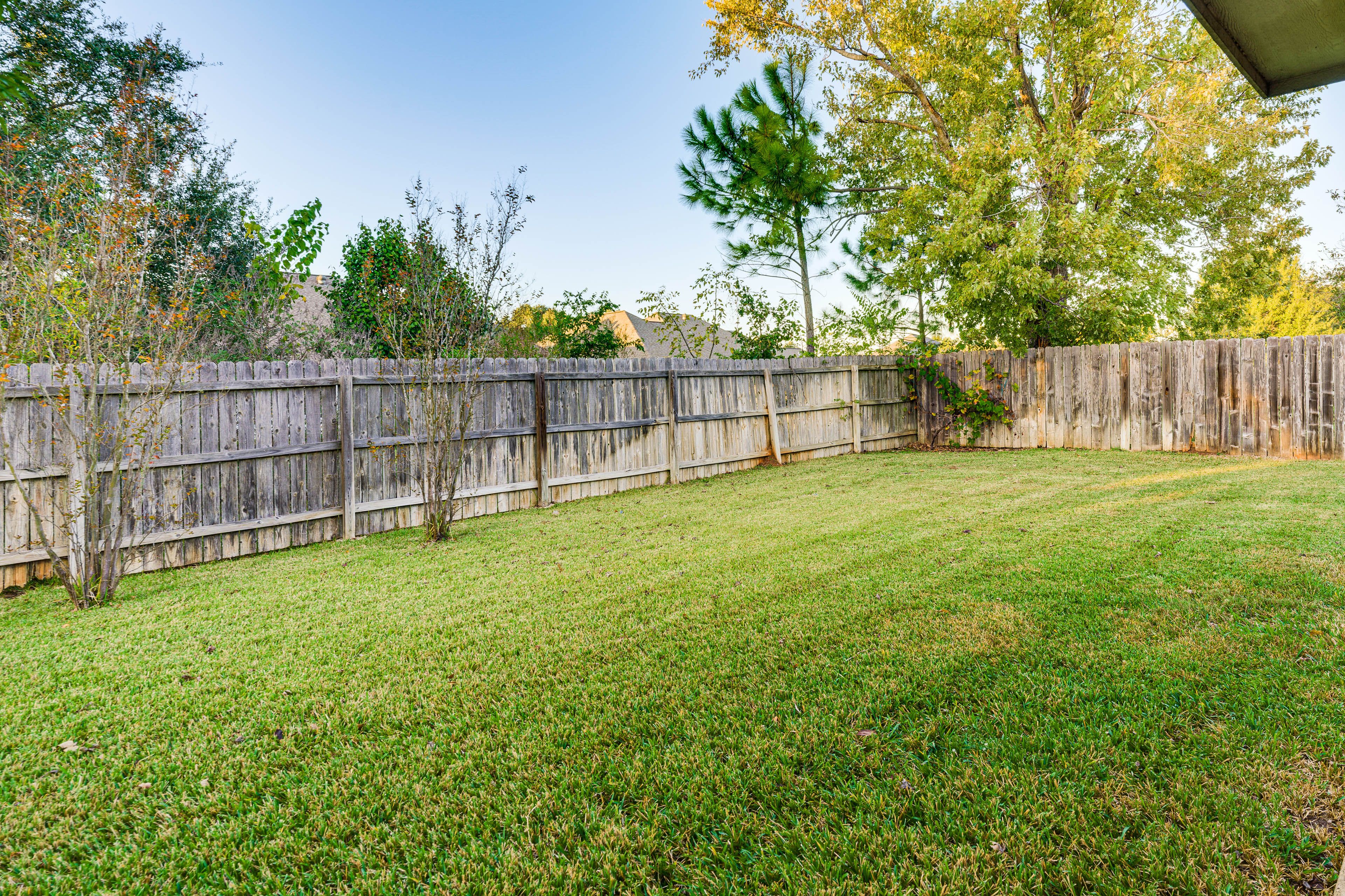 Private Backyard Area