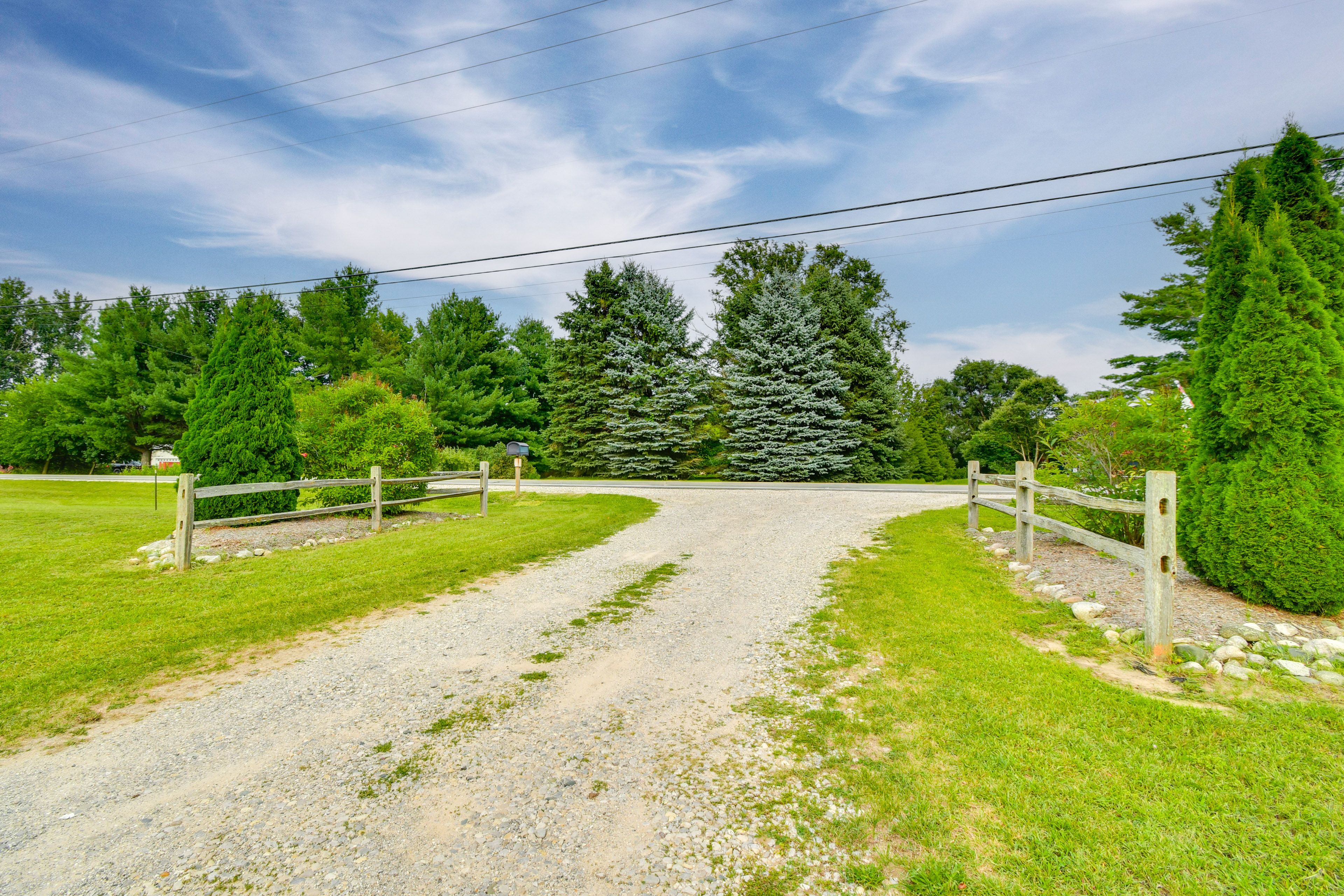 Entrance to Property