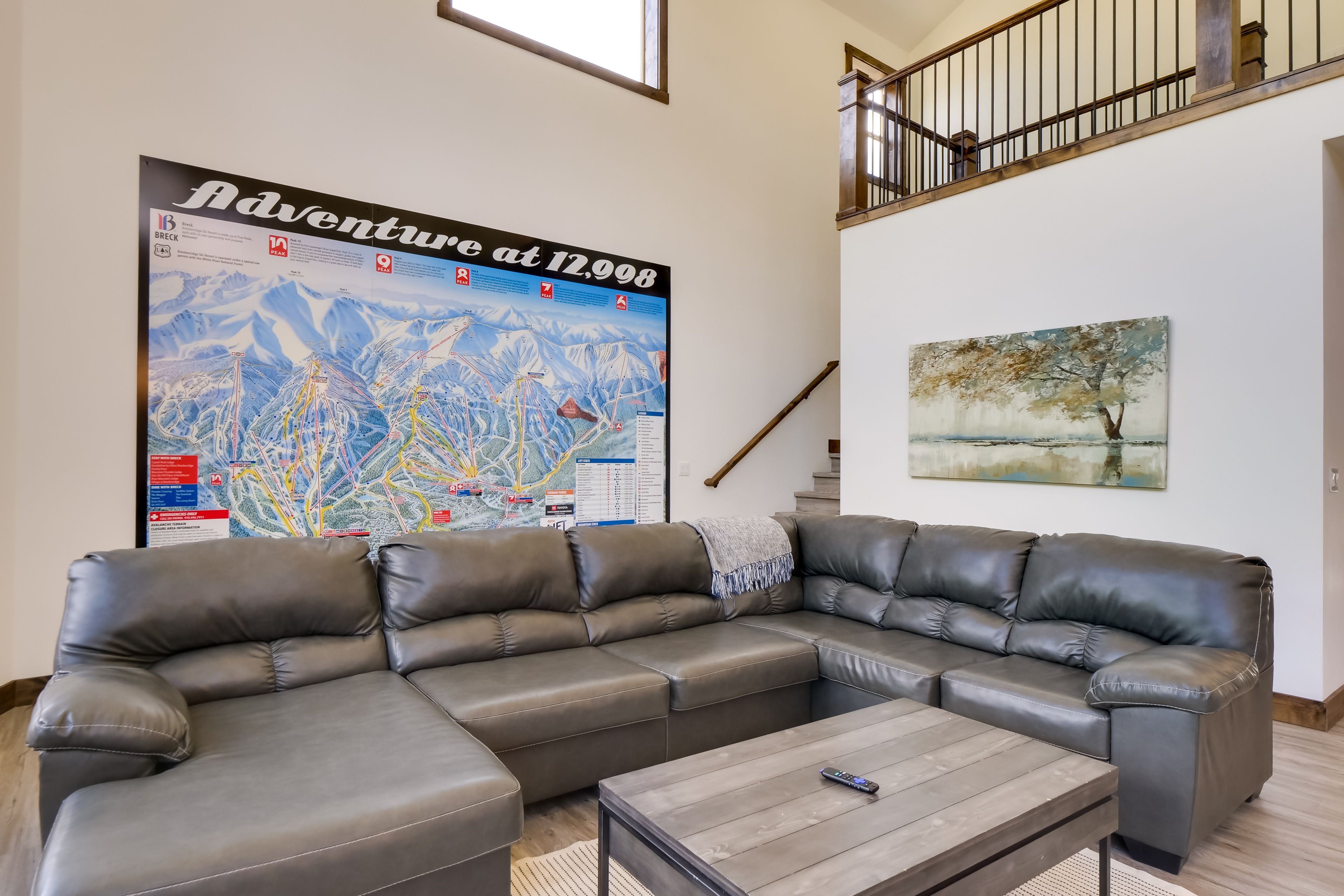 Living Room | Main Level | Sweeping Views | Gas Fireplace