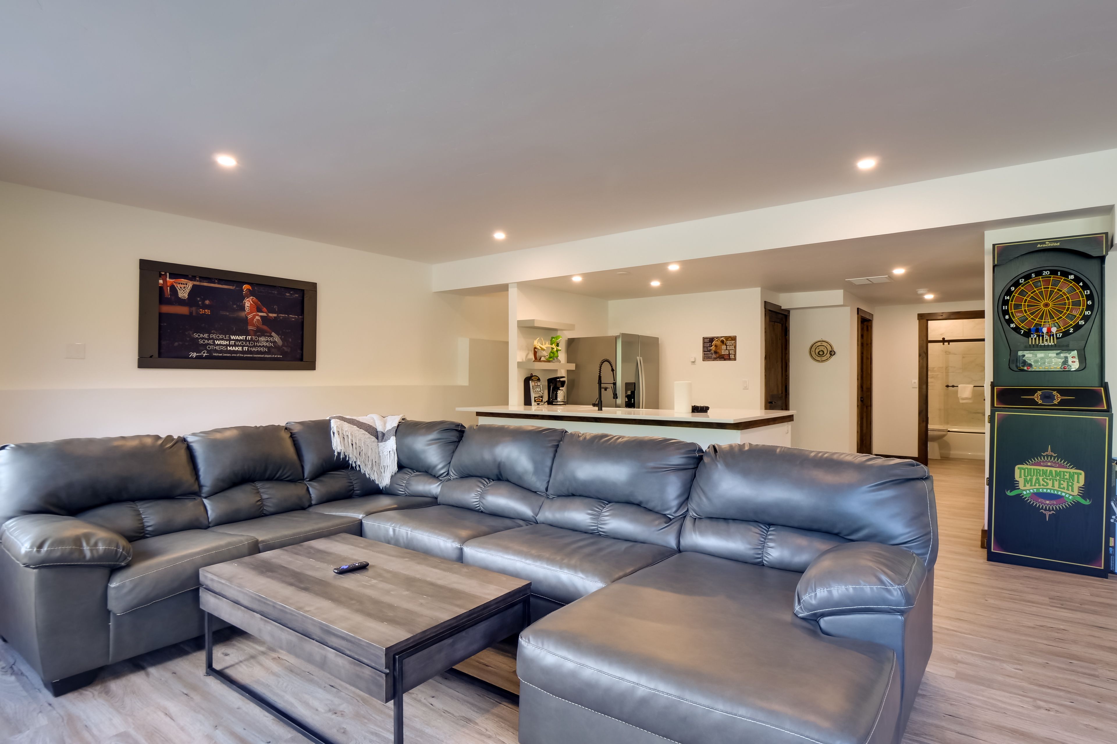 Rec Room | Basement Level | Multi-Game Arcade Console | Board Games