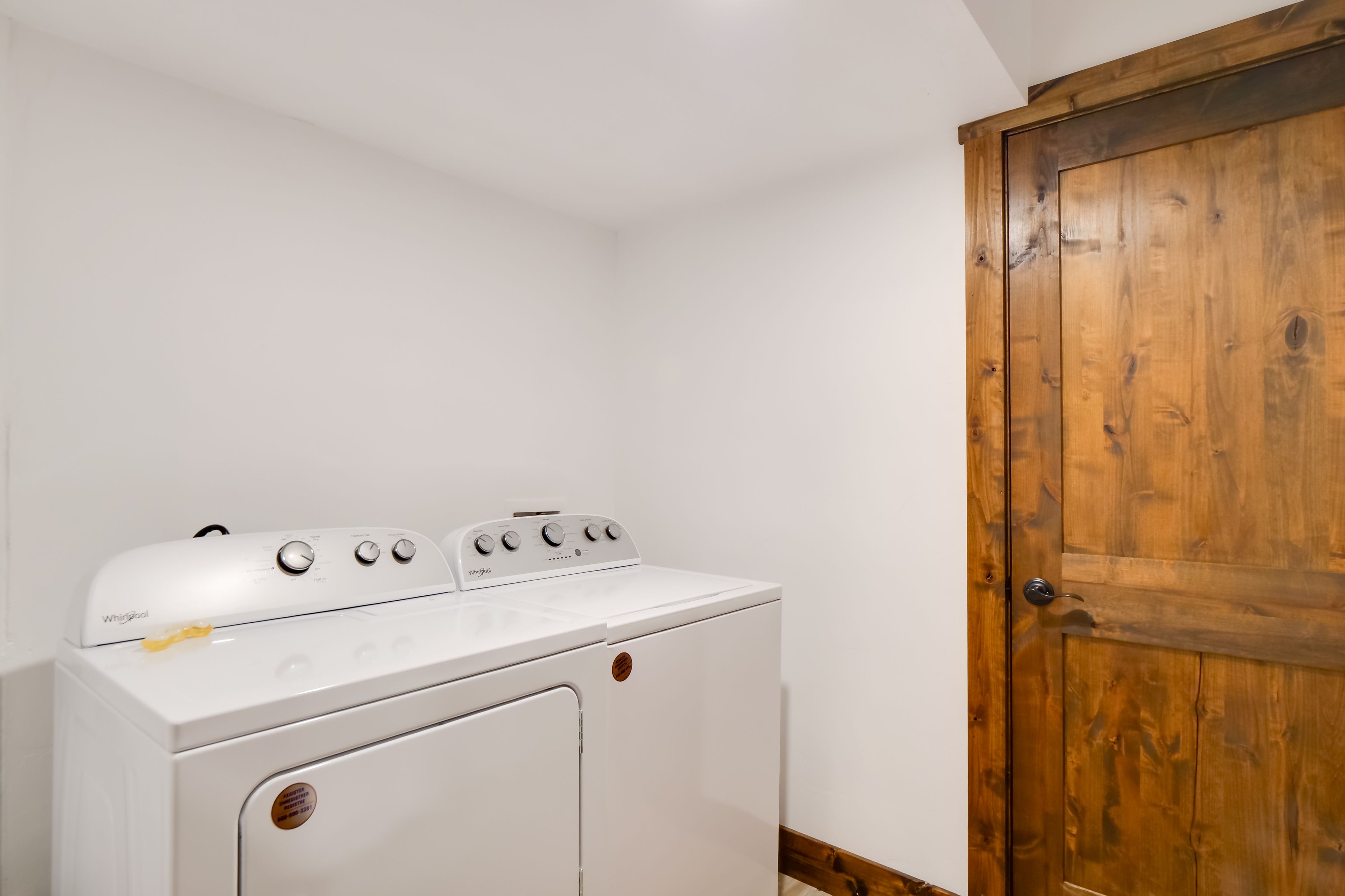 Washer & Dryer | Main Level