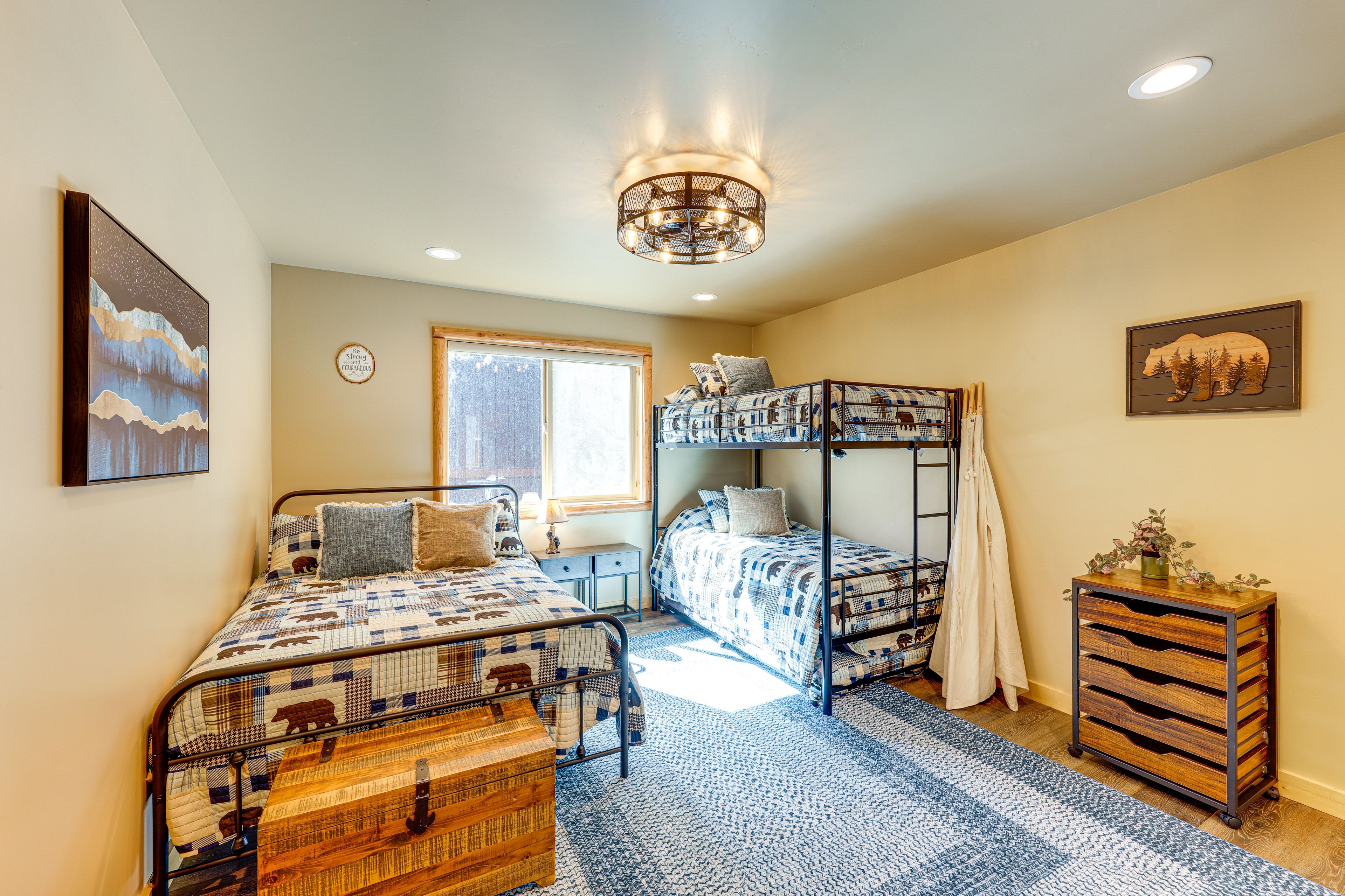 Bedroom 3 | Full Bed | Twin Bunk Bed w/ Twin Trundle