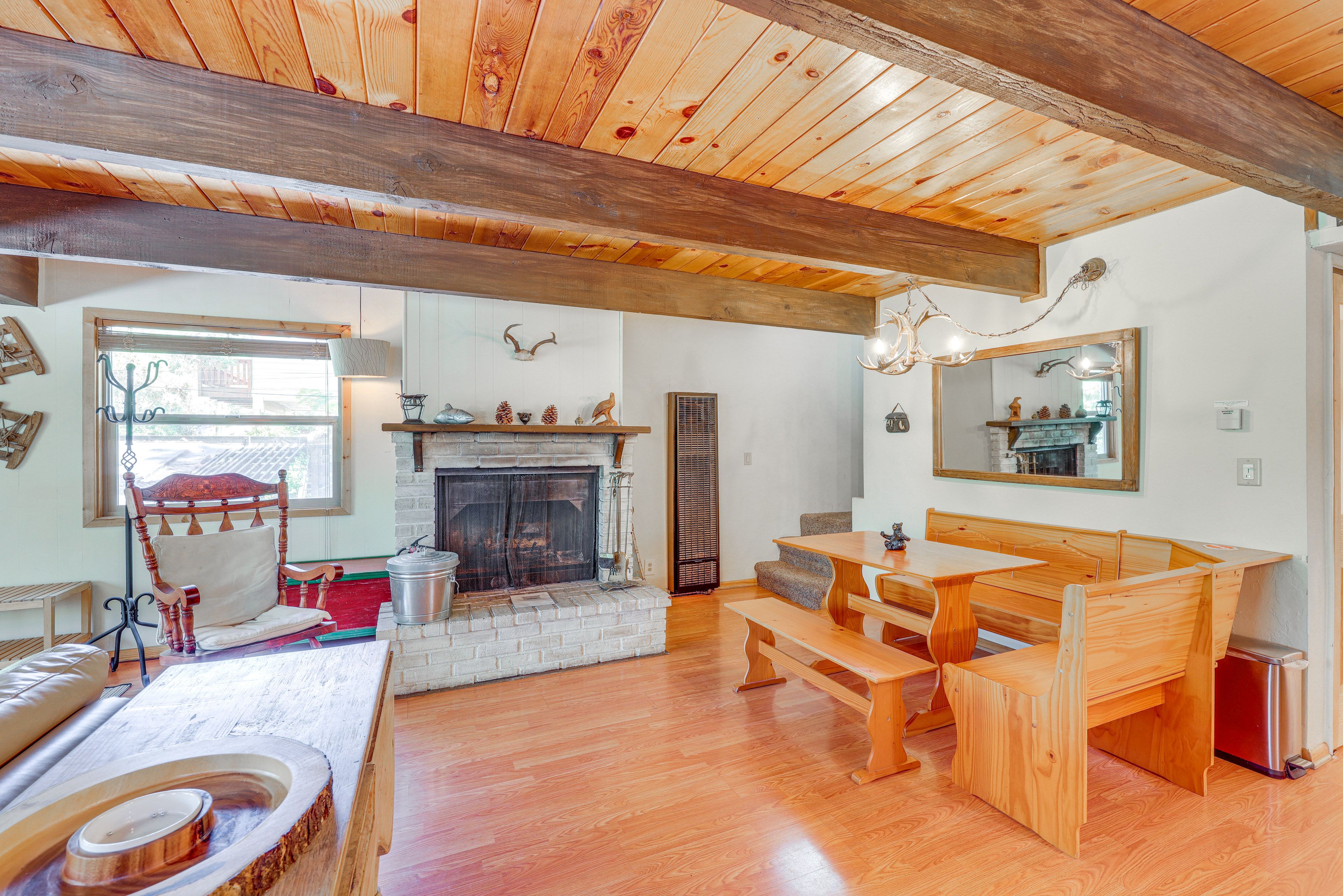 Dining Area | 1st Floor | Fireplace