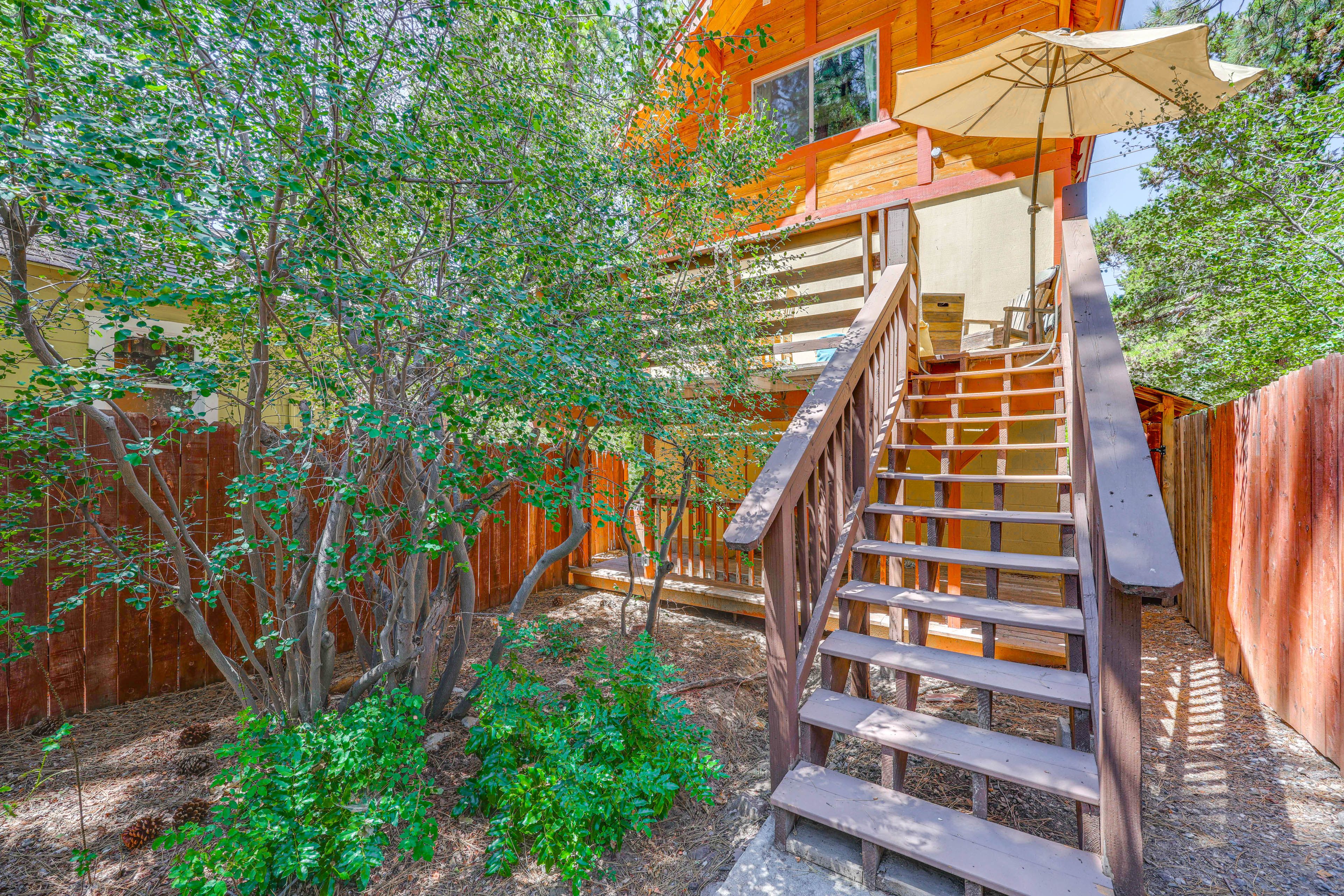 Private Backyard Area