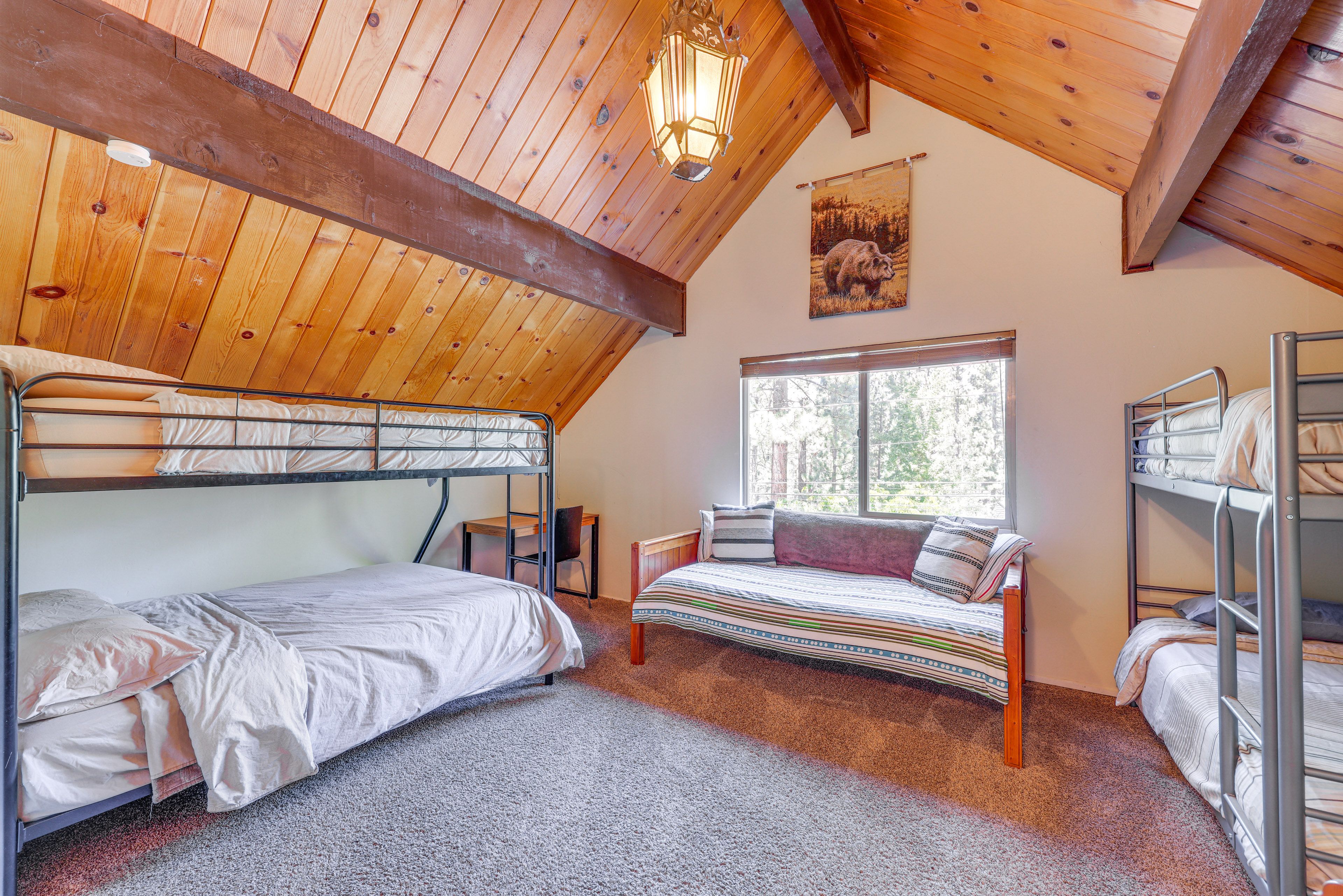 Bedroom 3 | Full Daybed | 2 Twin Bunk Beds | 2nd Floor