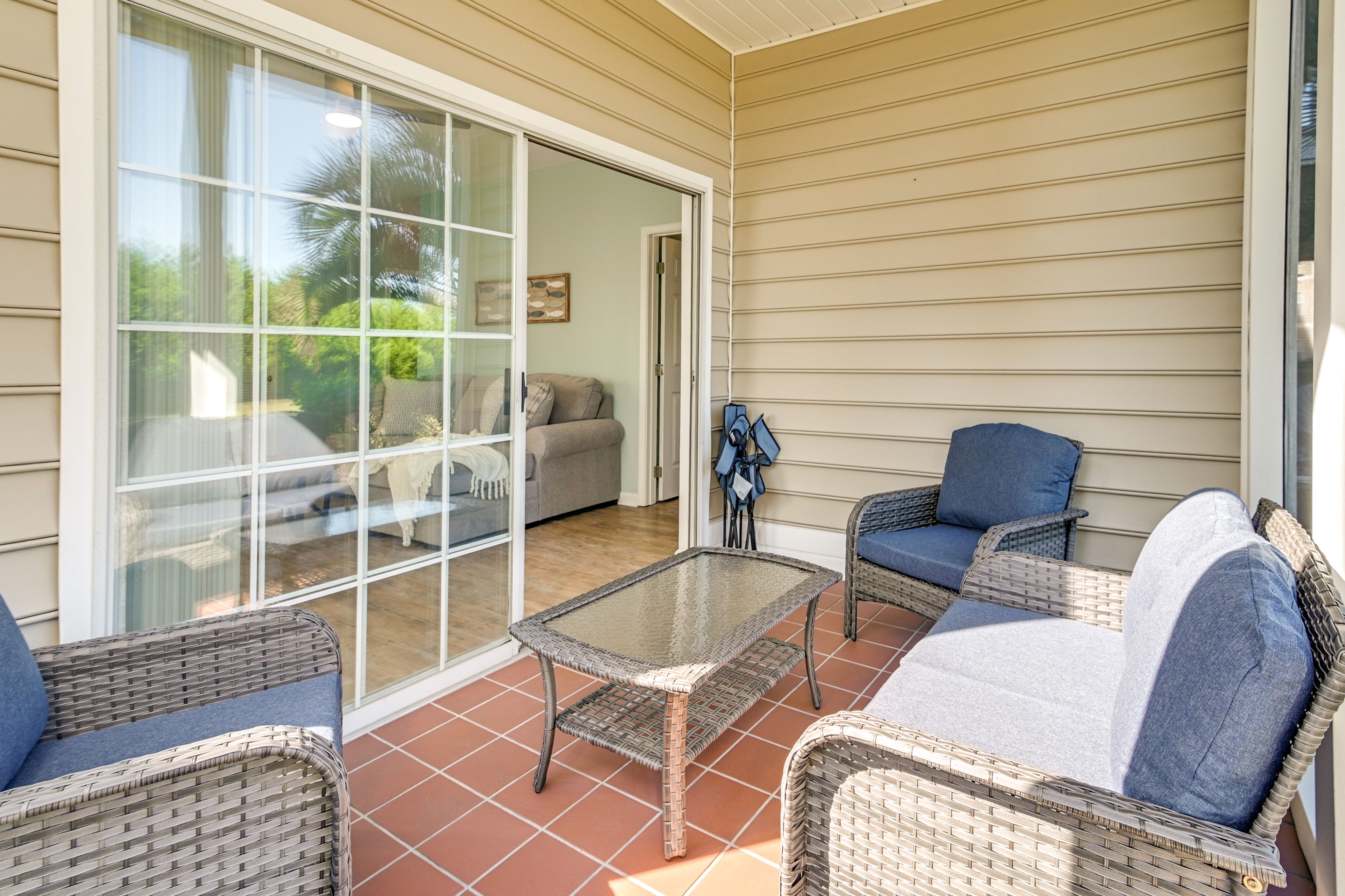 Screened Porch | Access via Living Room
