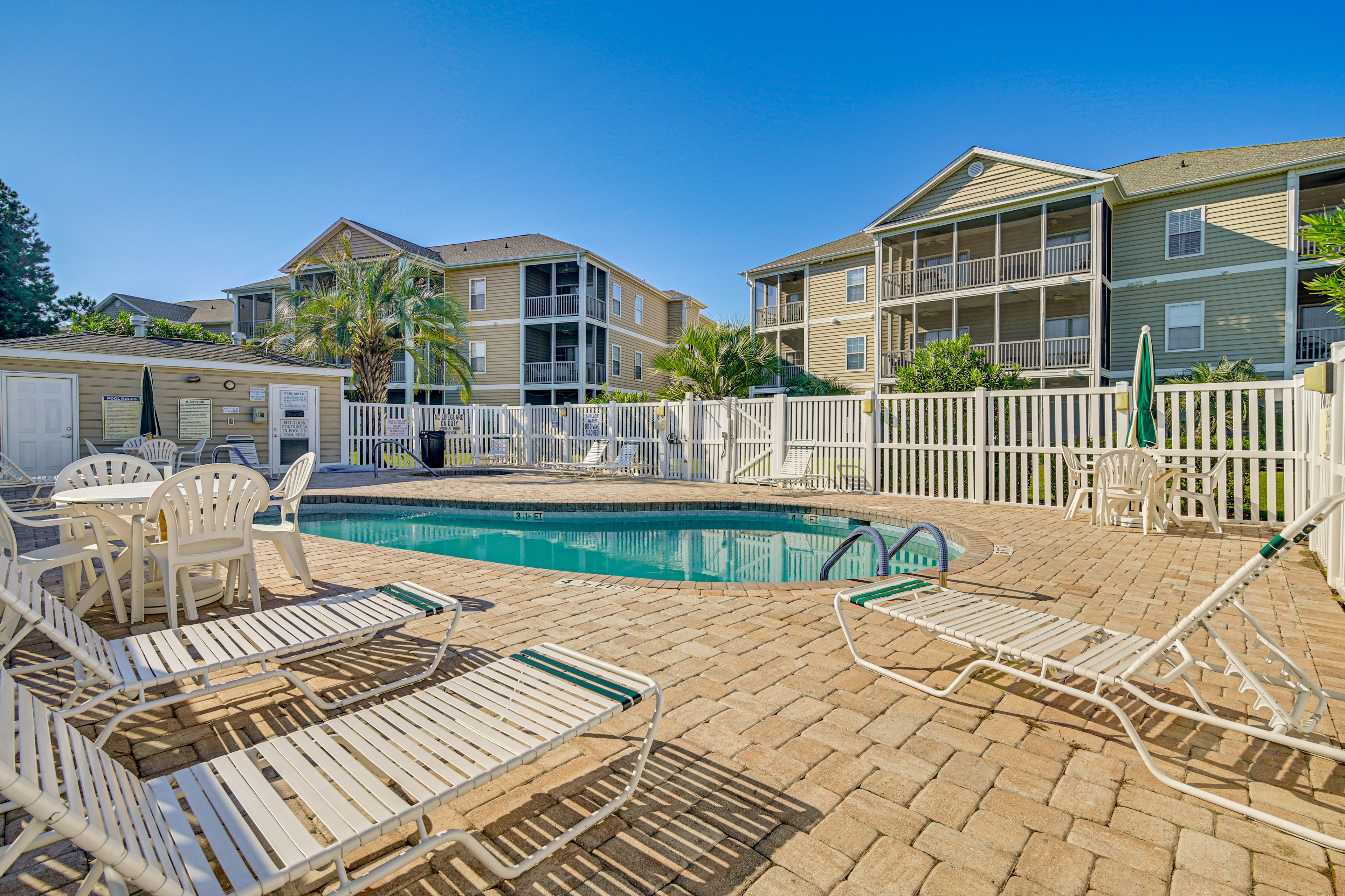 Cross Gate Golf Villas | Community Pool Area
