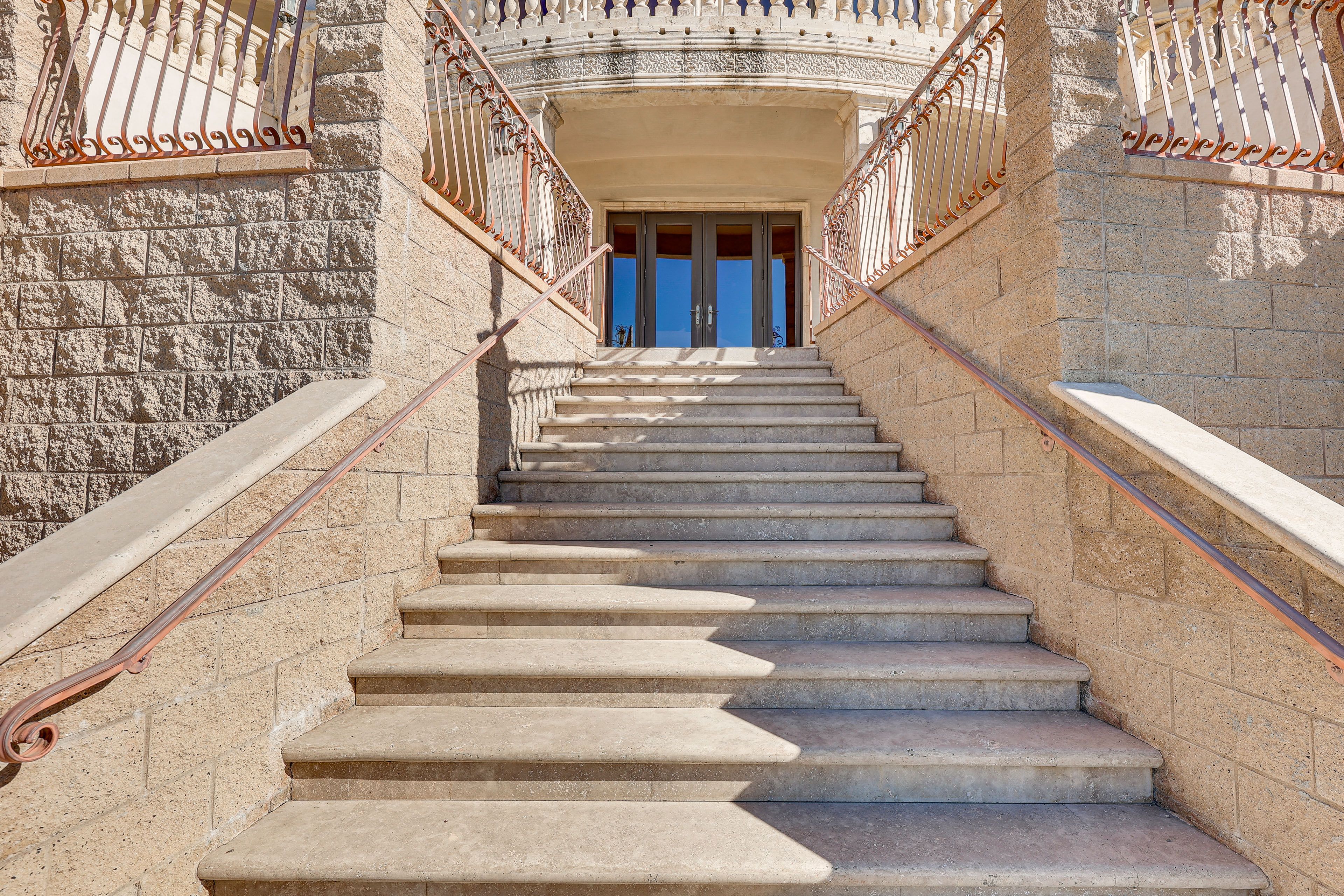 Steps to Lower Driveway