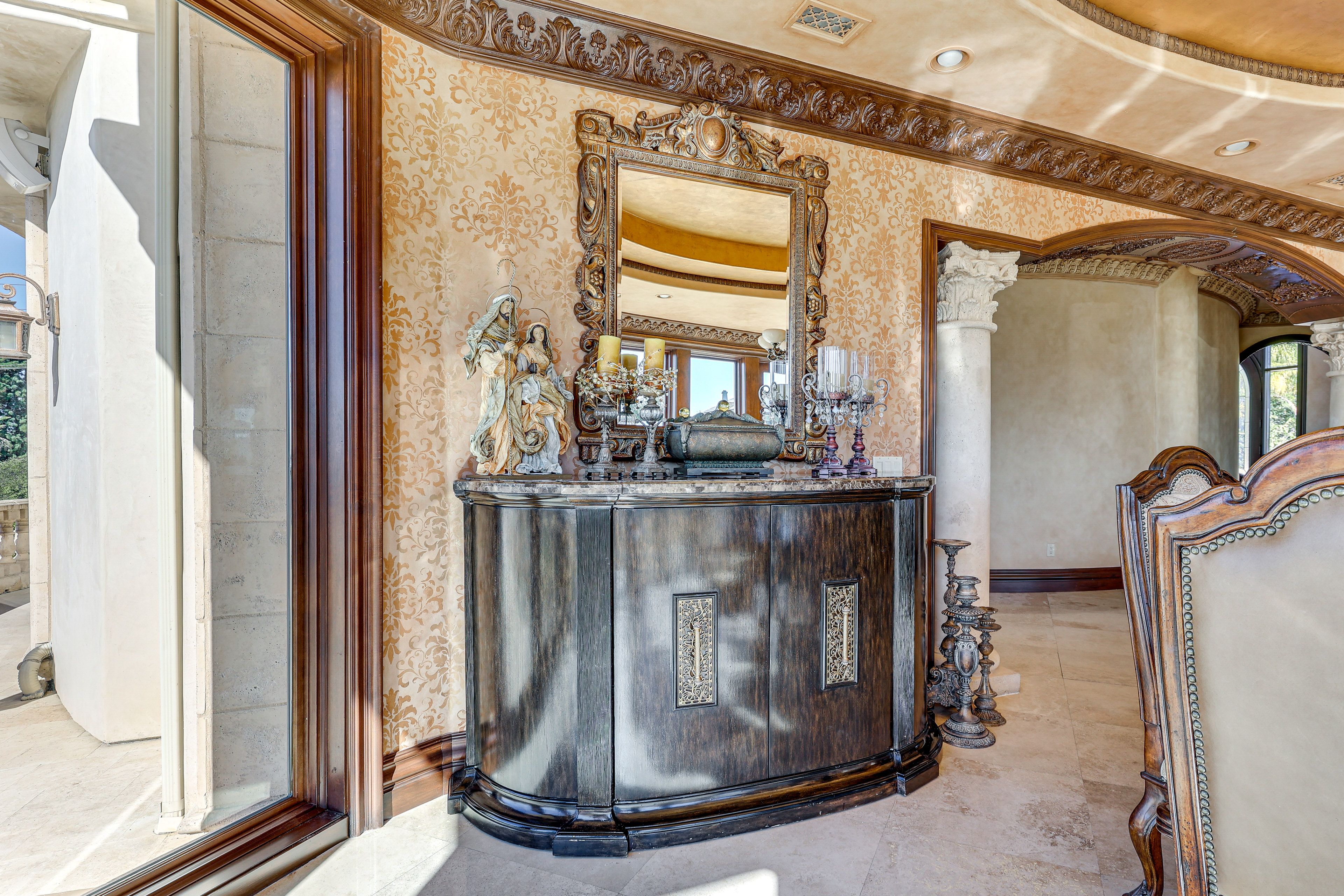 Beverage Cabinet in Dining Room | 1st Floor