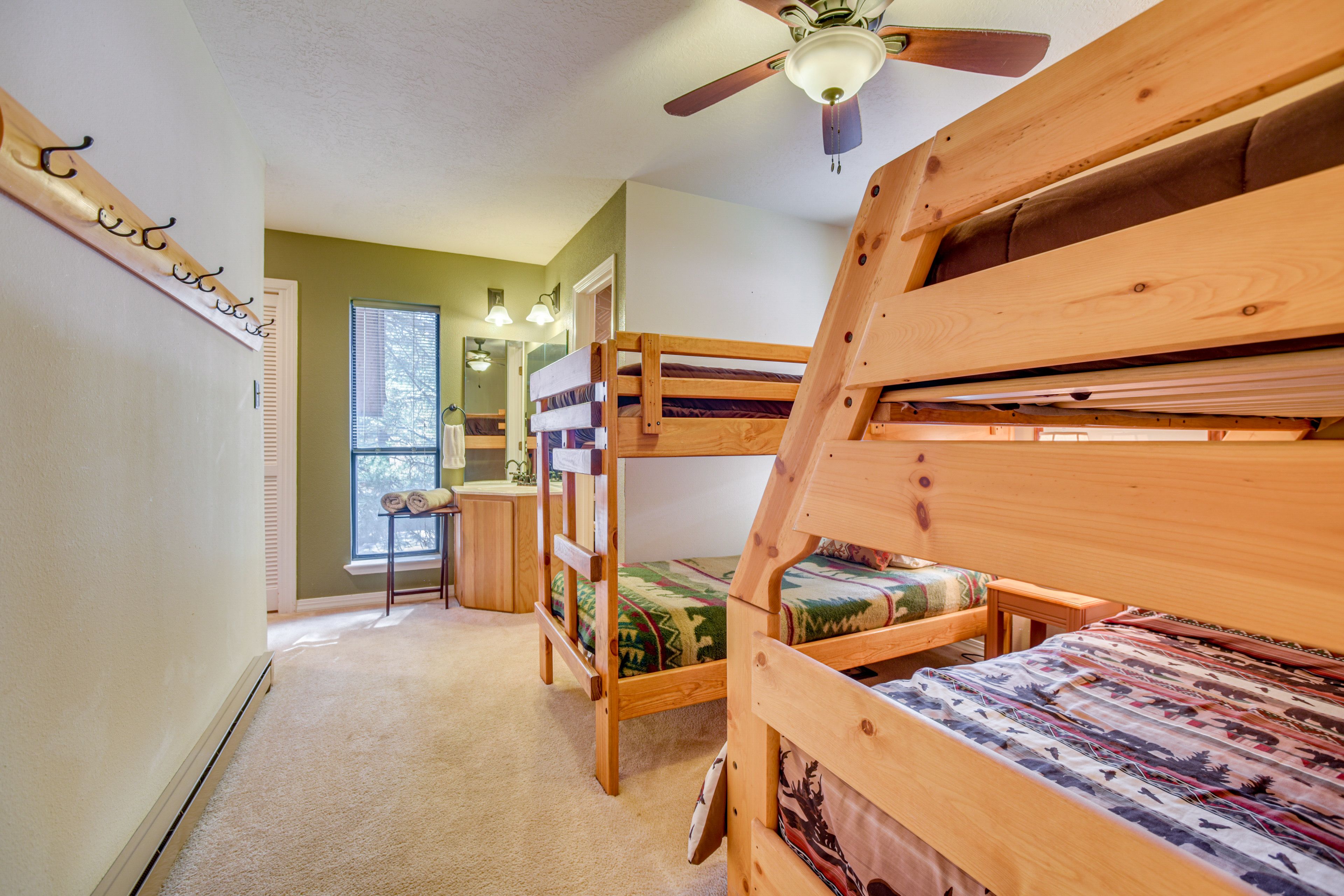 Bedroom 2 | Queen/Twin Bunk Bed | Twin Bunk Bed | 2nd Floor