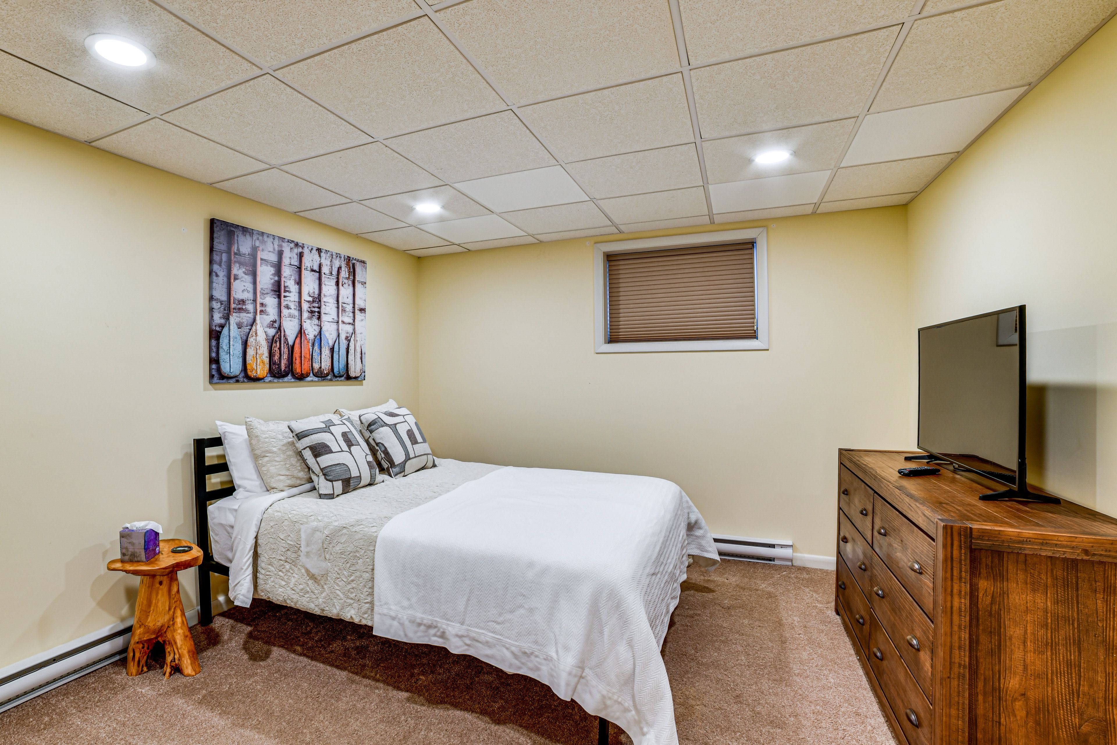 Bedroom 3 | Queen Bed | Basement