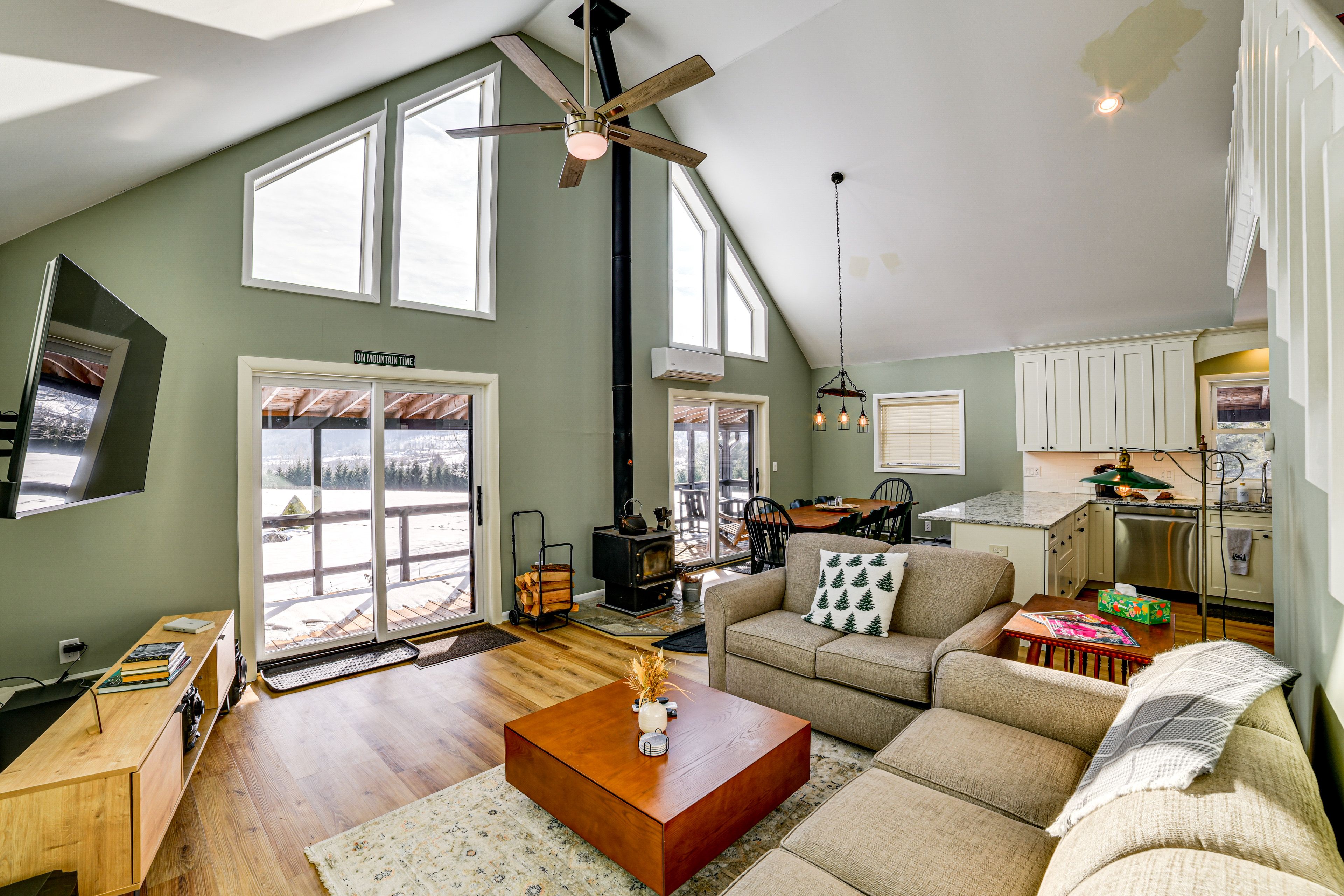 Living Room | Free WiFi | Central A/C & Heat | 1st Floor