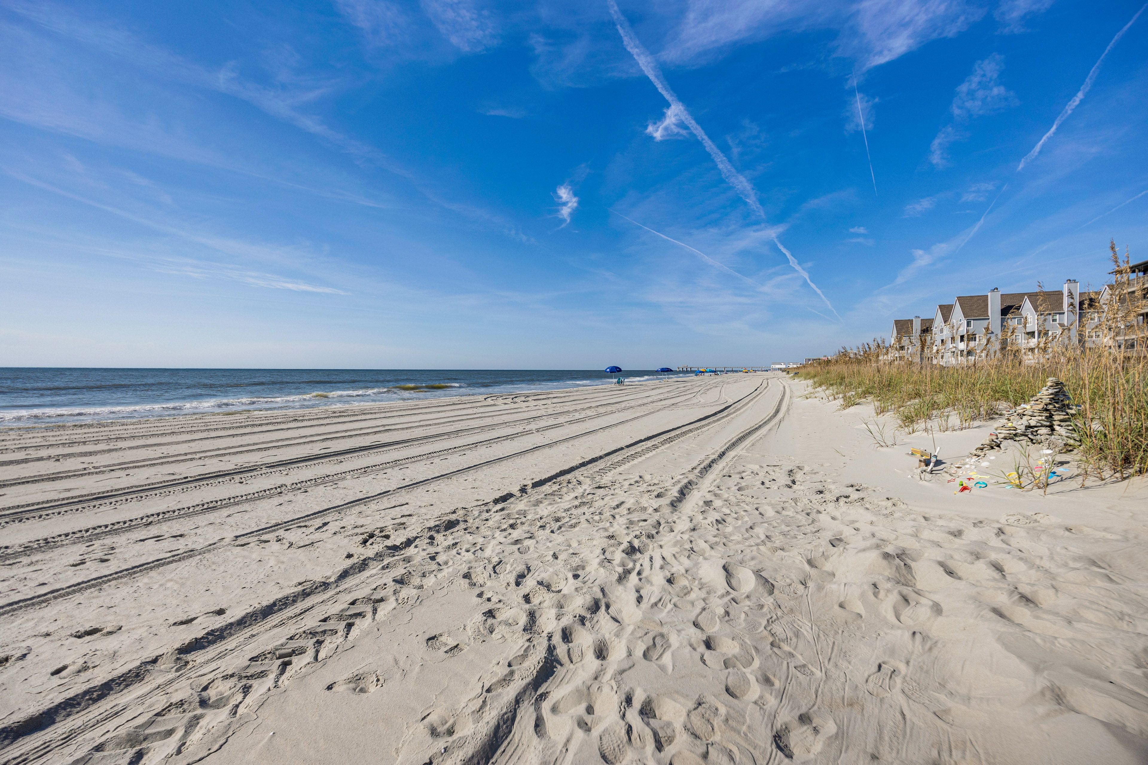 House Exterior | Steps to Beach