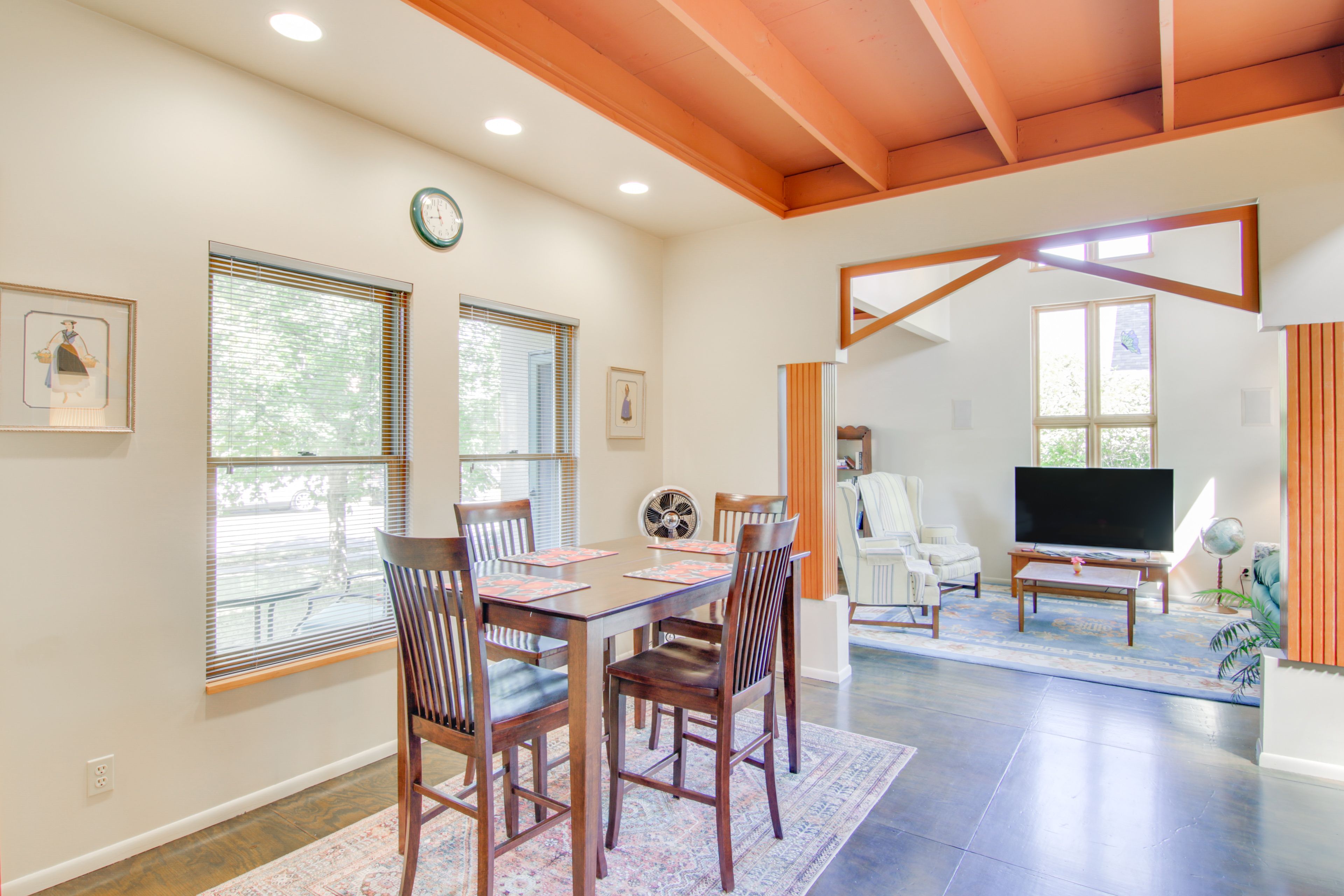 Dining Area | Dishware & Flatware | 1st Floor