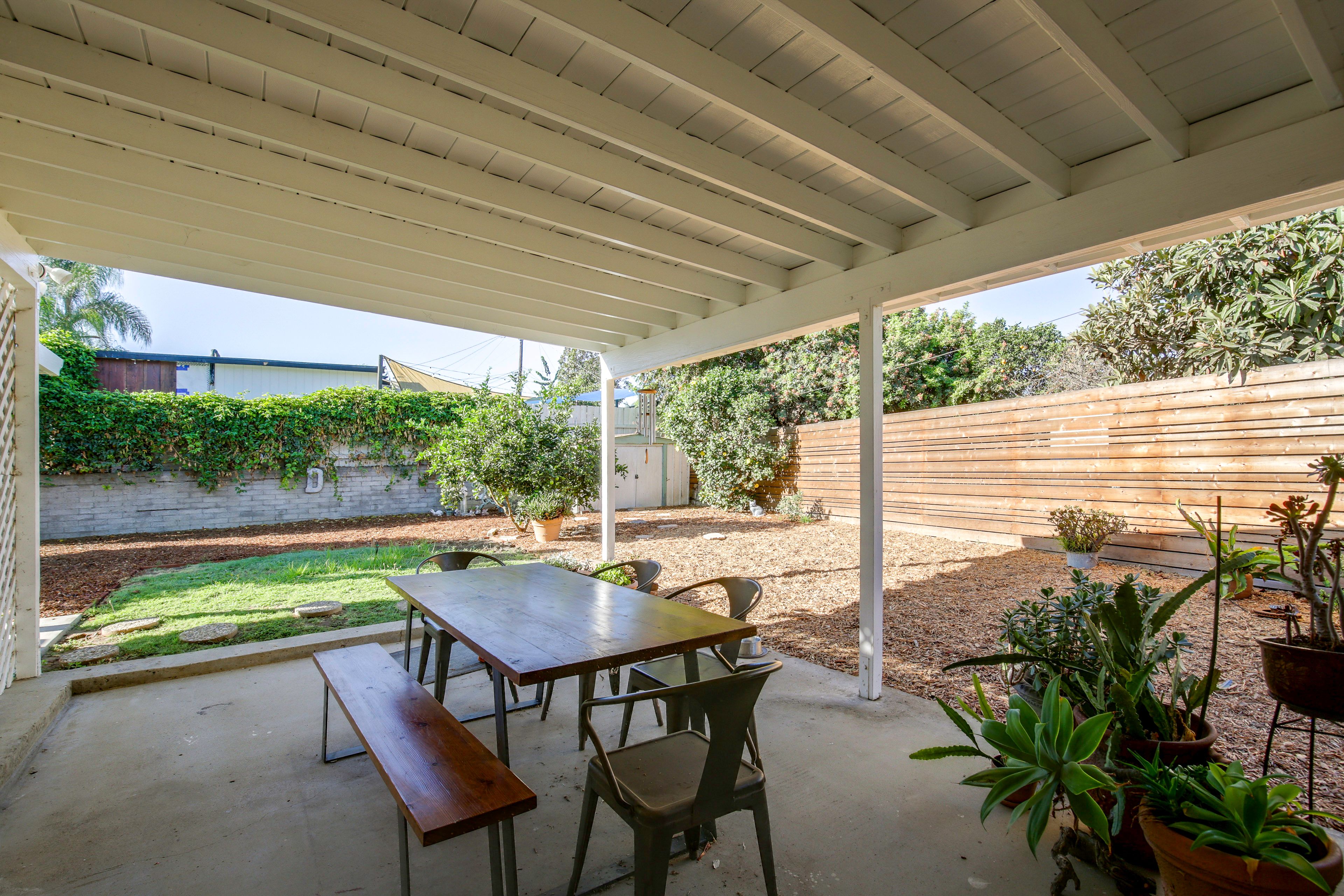 Covered Patio | Backyard