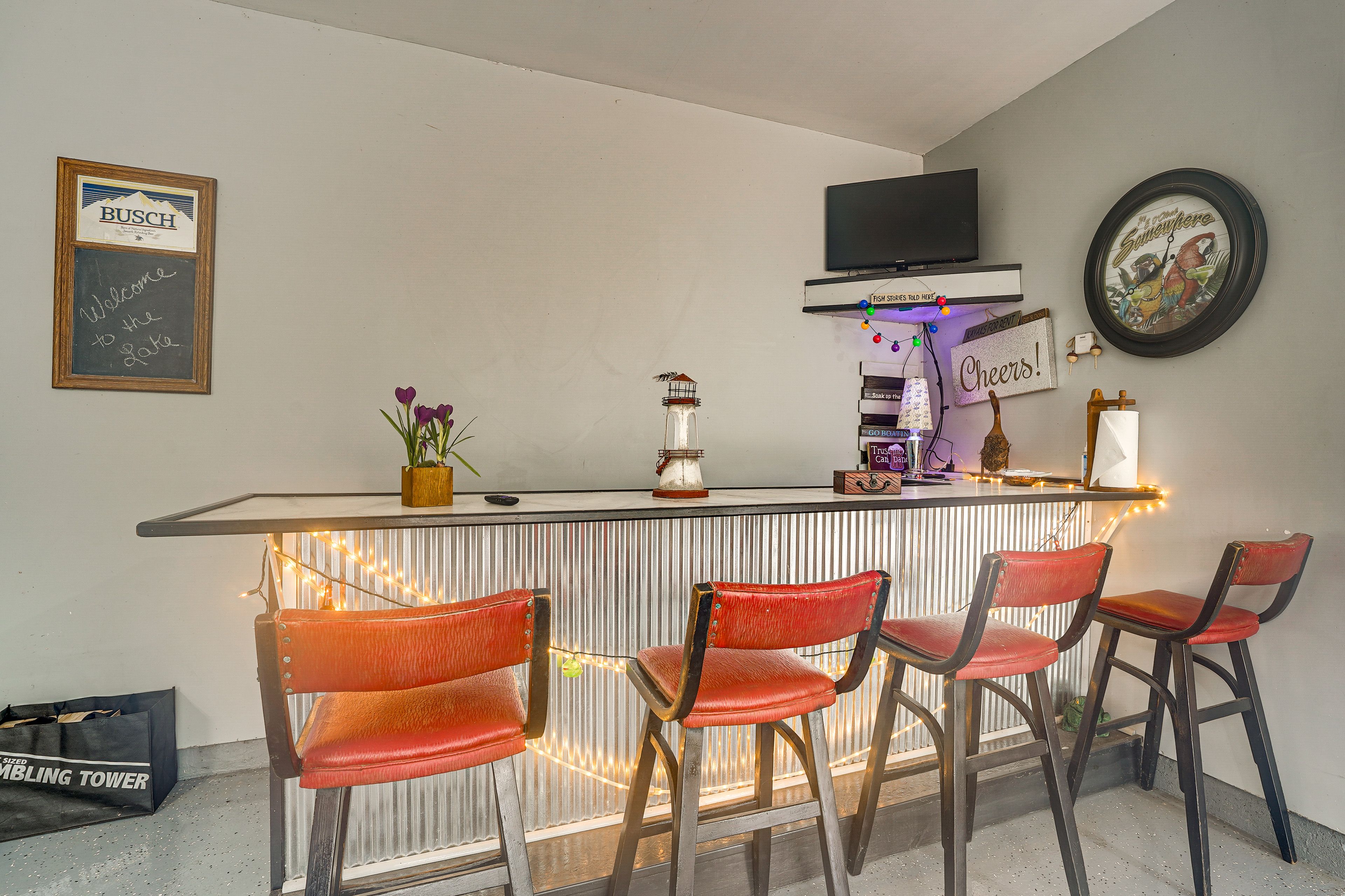 Game Room | Bar Seating | Game Table | Cornhole | Darts