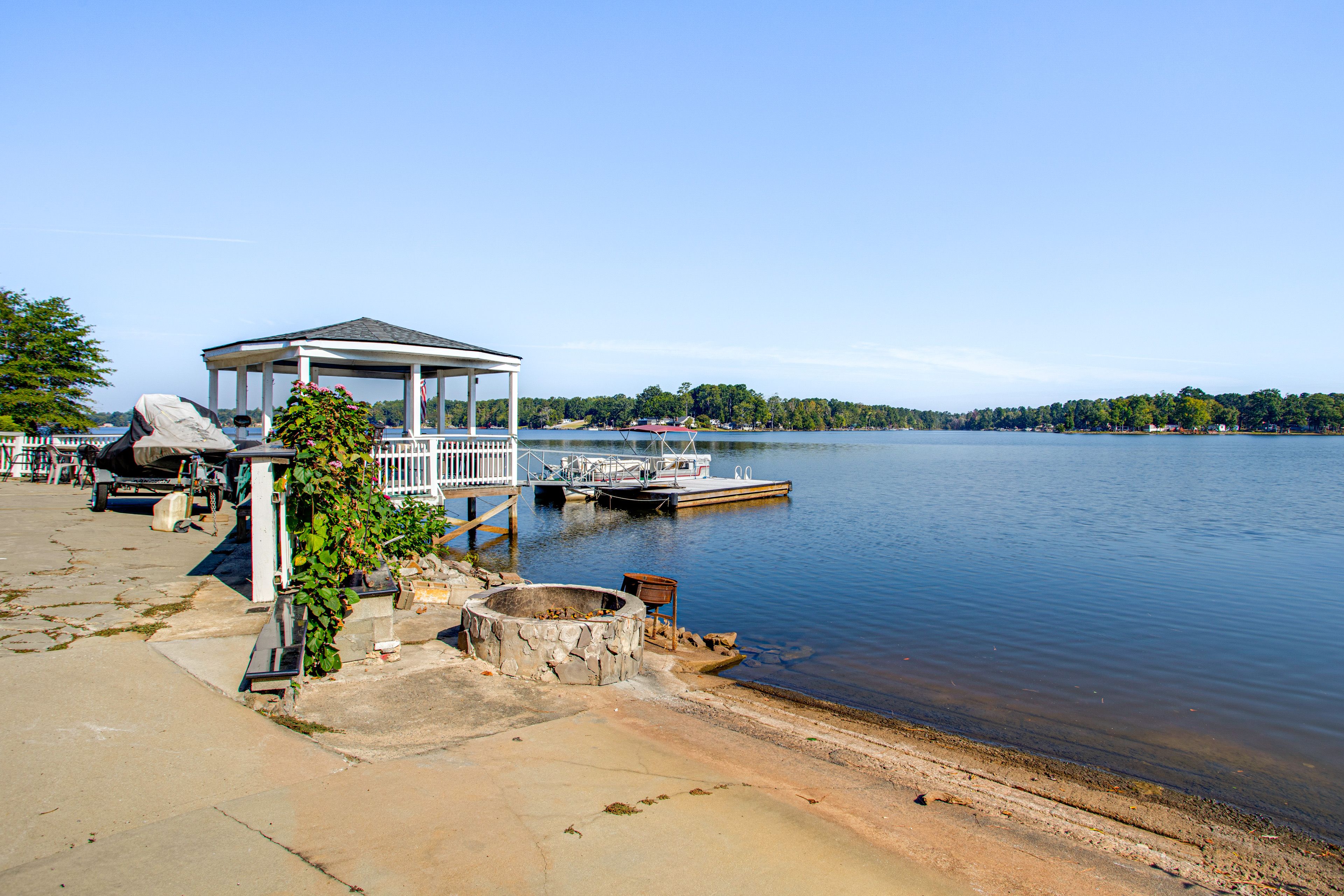 House Exterior | Private Boat Dock & Ramp