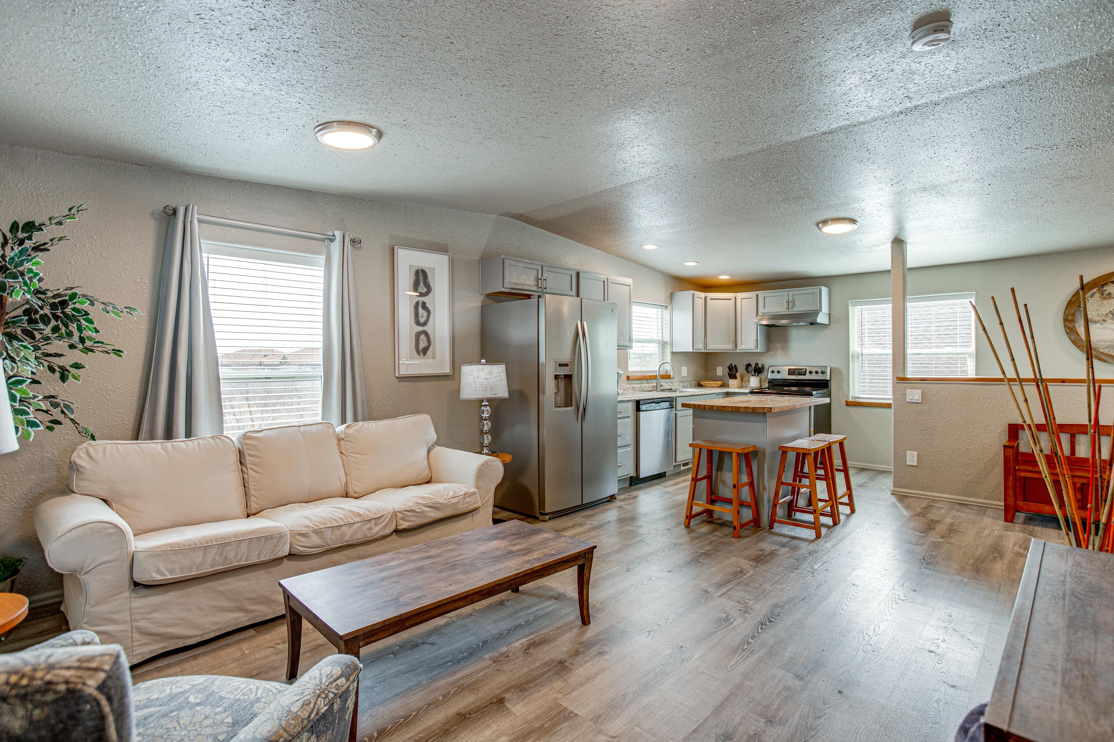 Interior | Open Floor Plan | Central Heating & A/C