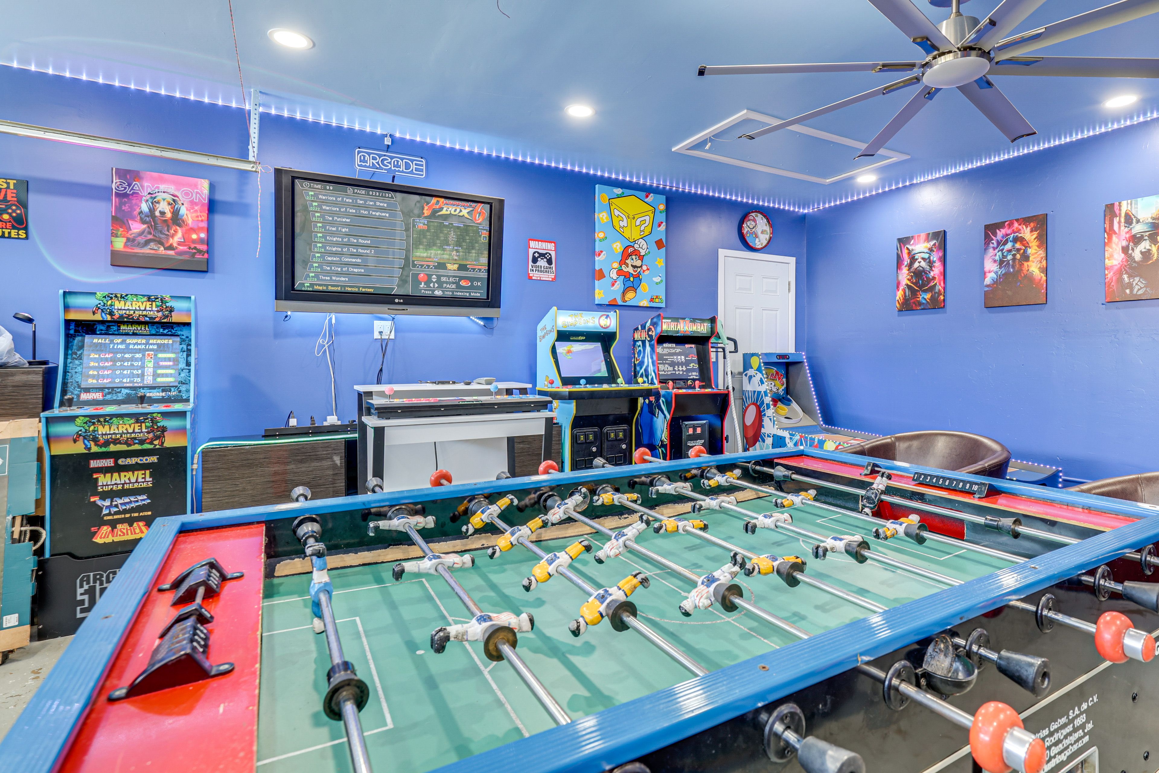Game Room | Arcade Machines | Foosball