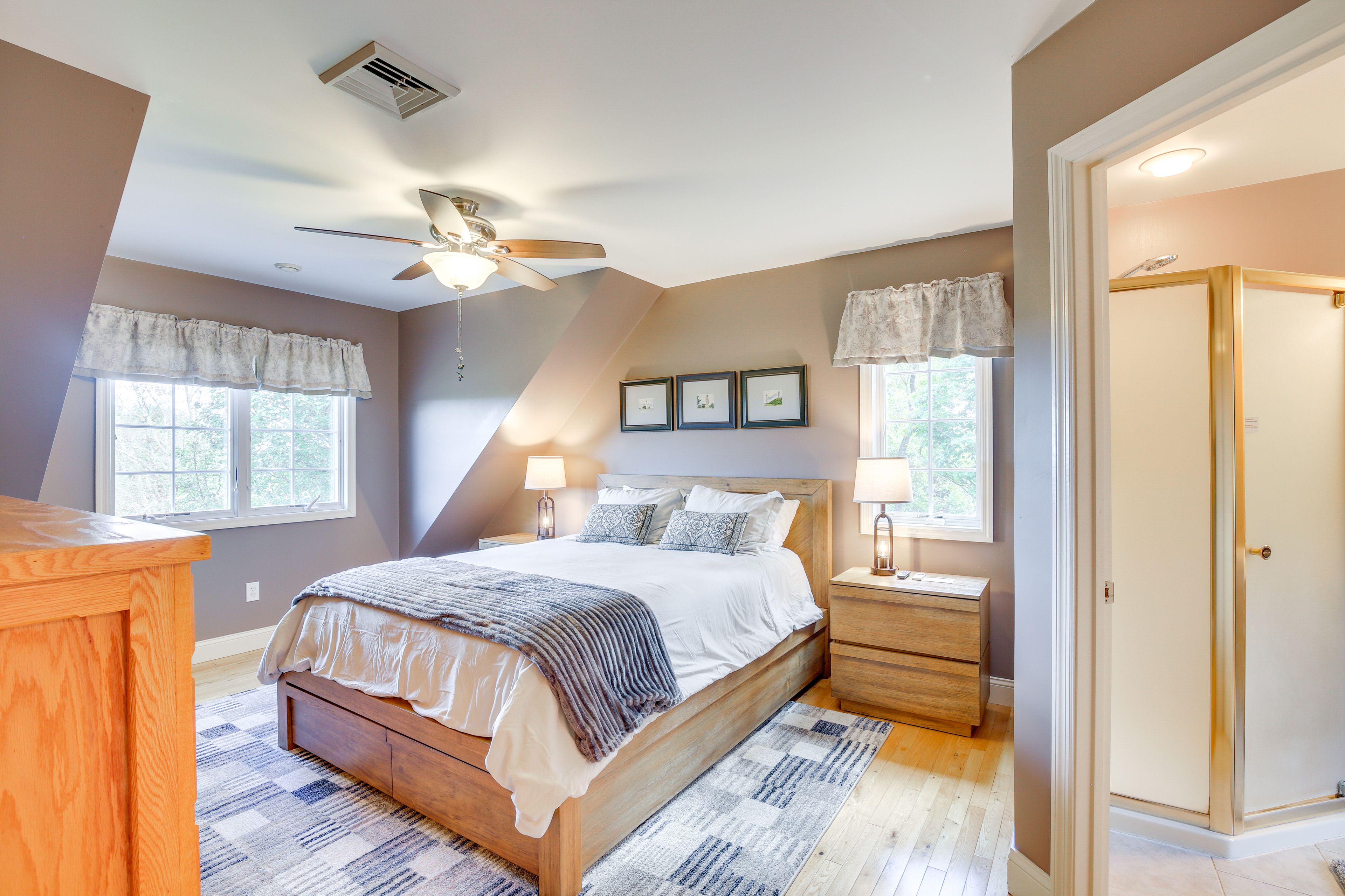 Bedroom 1 | 2nd Floor | Queen Bed | Linens Provided