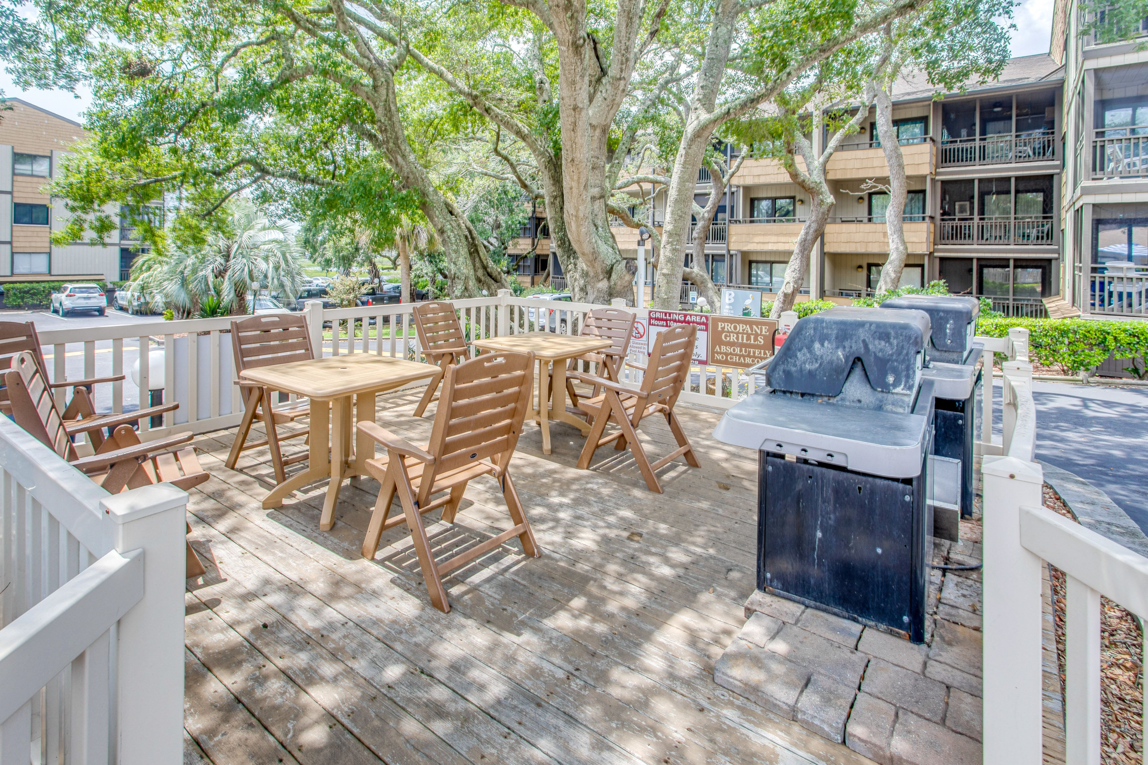 Community Grill Area
