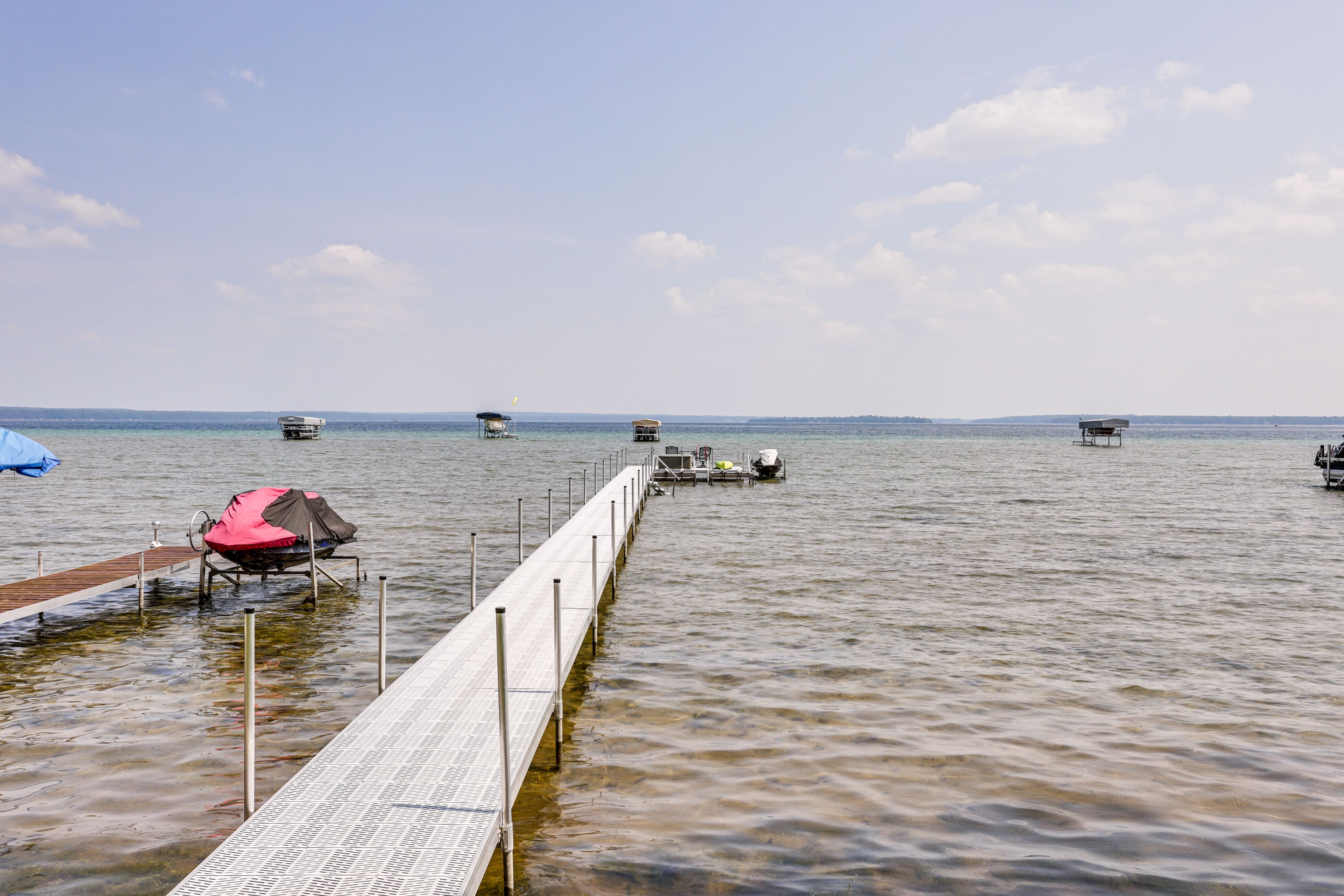 Private Boat Dock | Outdoor Dining Area