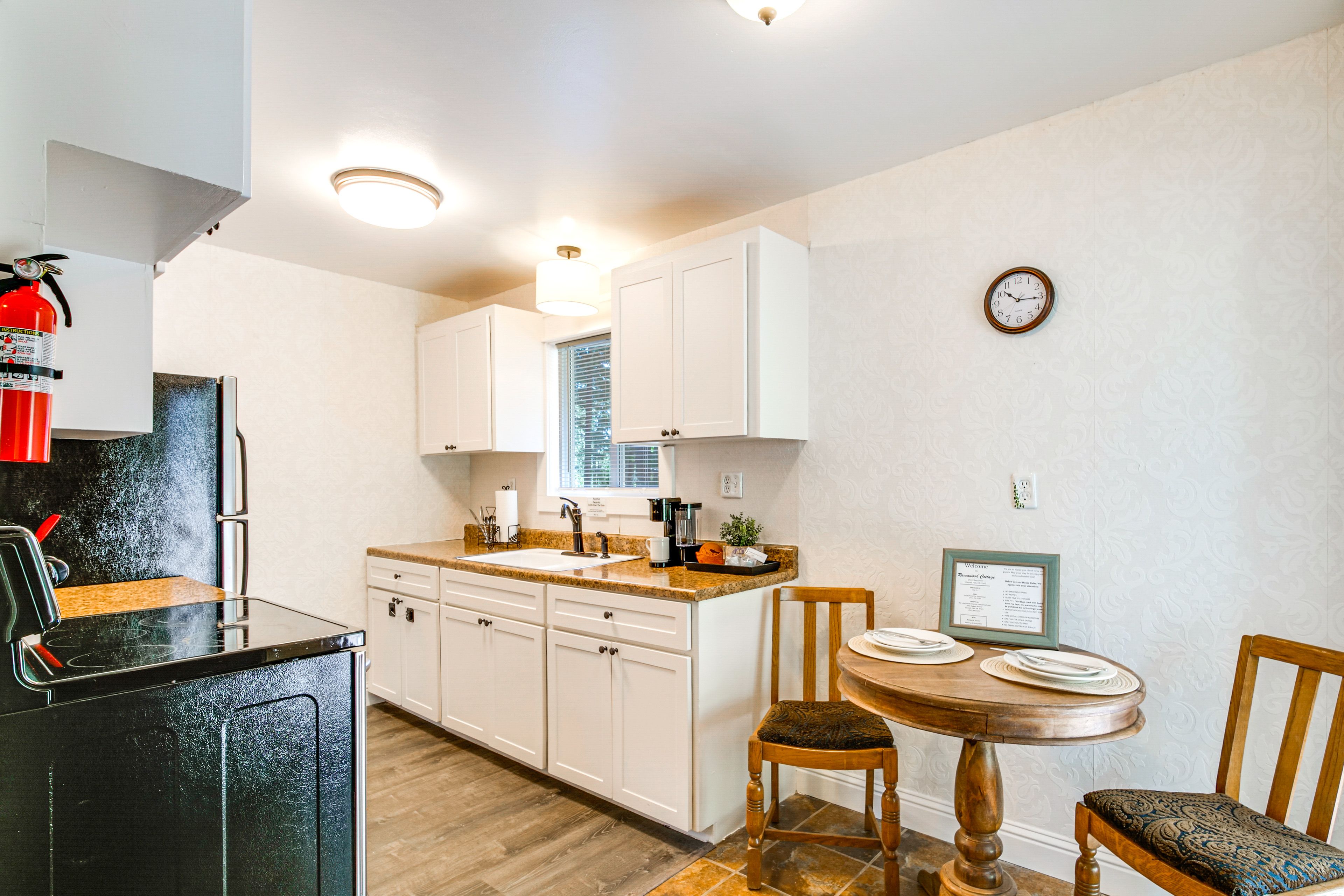Dining Area | Dishware & Flatware | Mini-Split A/C & Heat